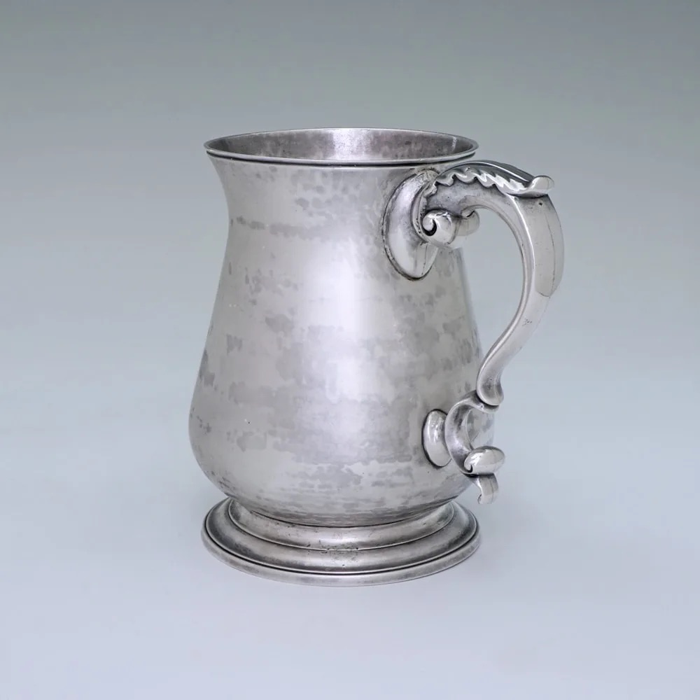 Georgian Period English Pewter Tankard