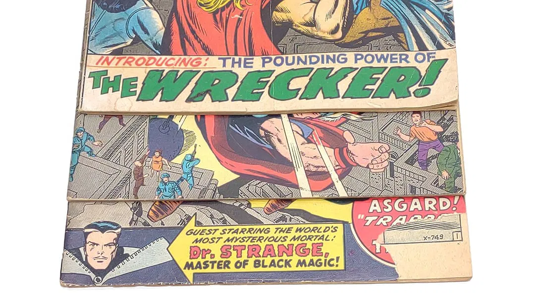 Silver Age and Bronze Age Marvel The Mighty Thor Comic Book Group thumbnail 5