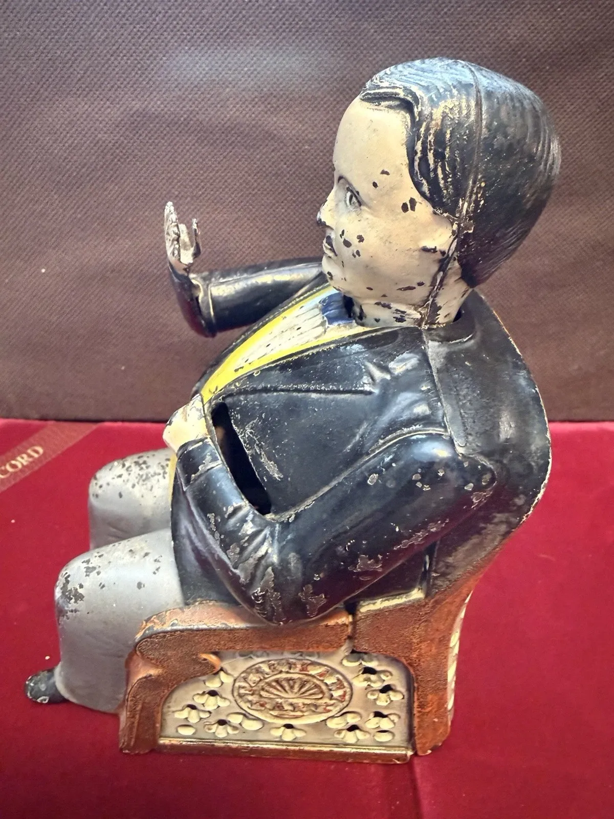 American Cast Iron J. & E. Stevens 'Tammany' Mechanical Bank thumbnail 7