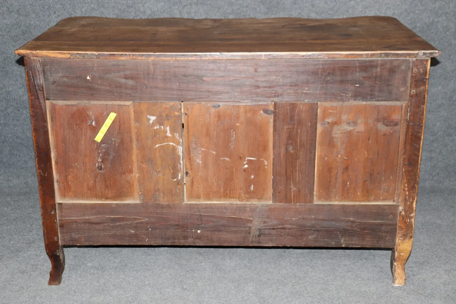 French Louis XV Period Walnut Bombe Commode thumbnail 6