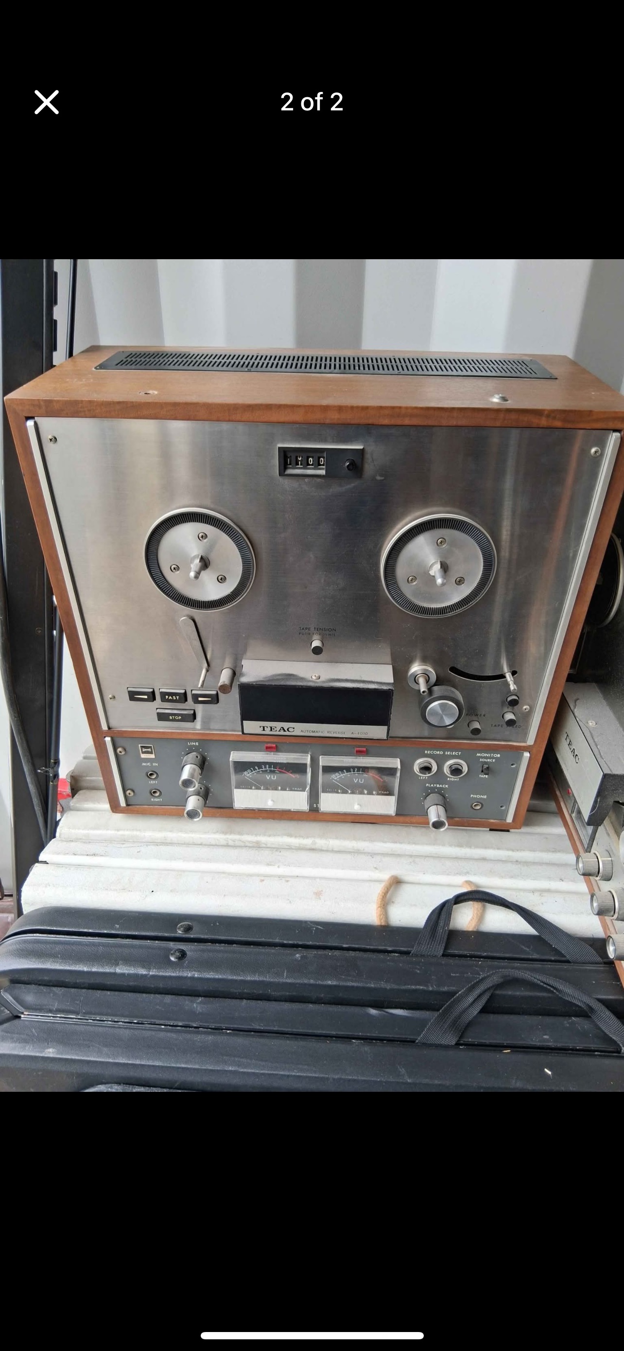 1970s TEAC A-1230 Reel-to-Reel Tape Recorder
