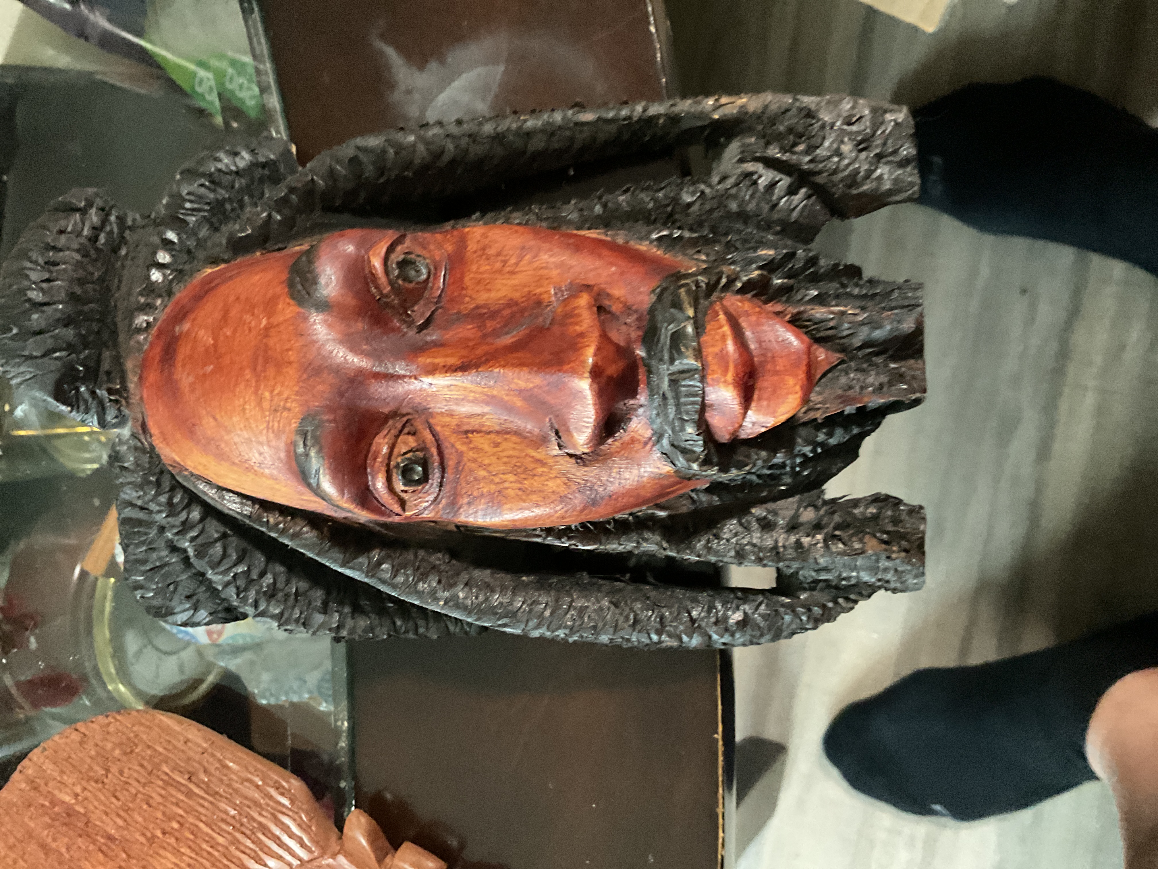 Carved Wooden African Mask