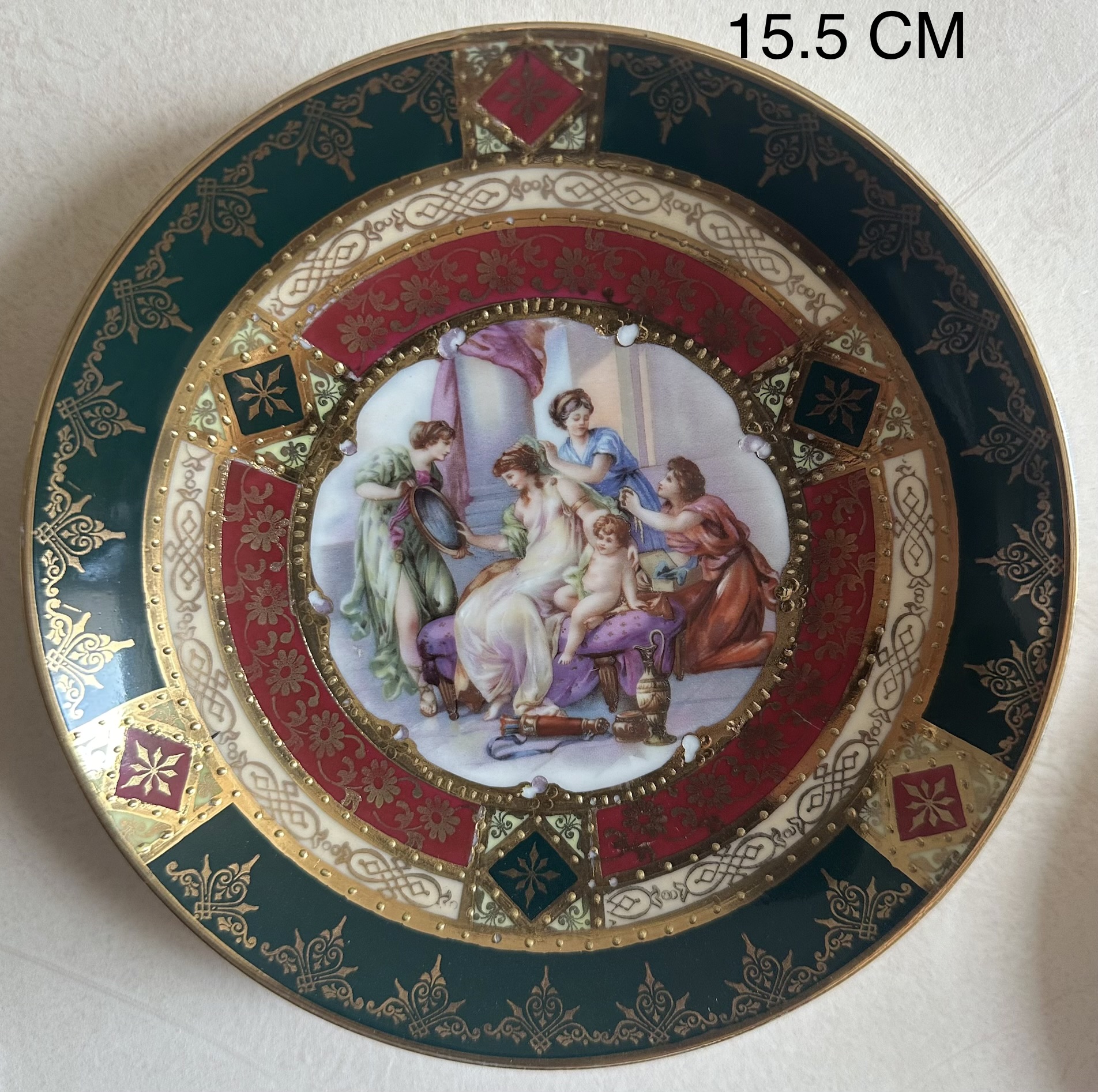 European Style Decorative Porcelain Plate