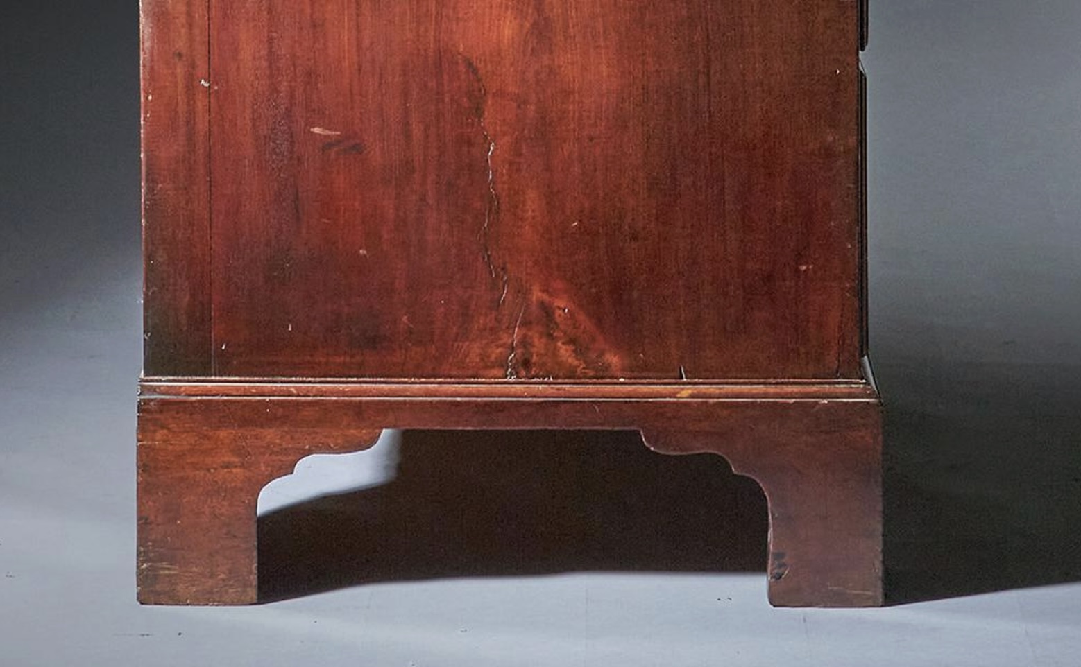 American Chippendale Period Mahogany Secretary Bookcase thumbnail 10