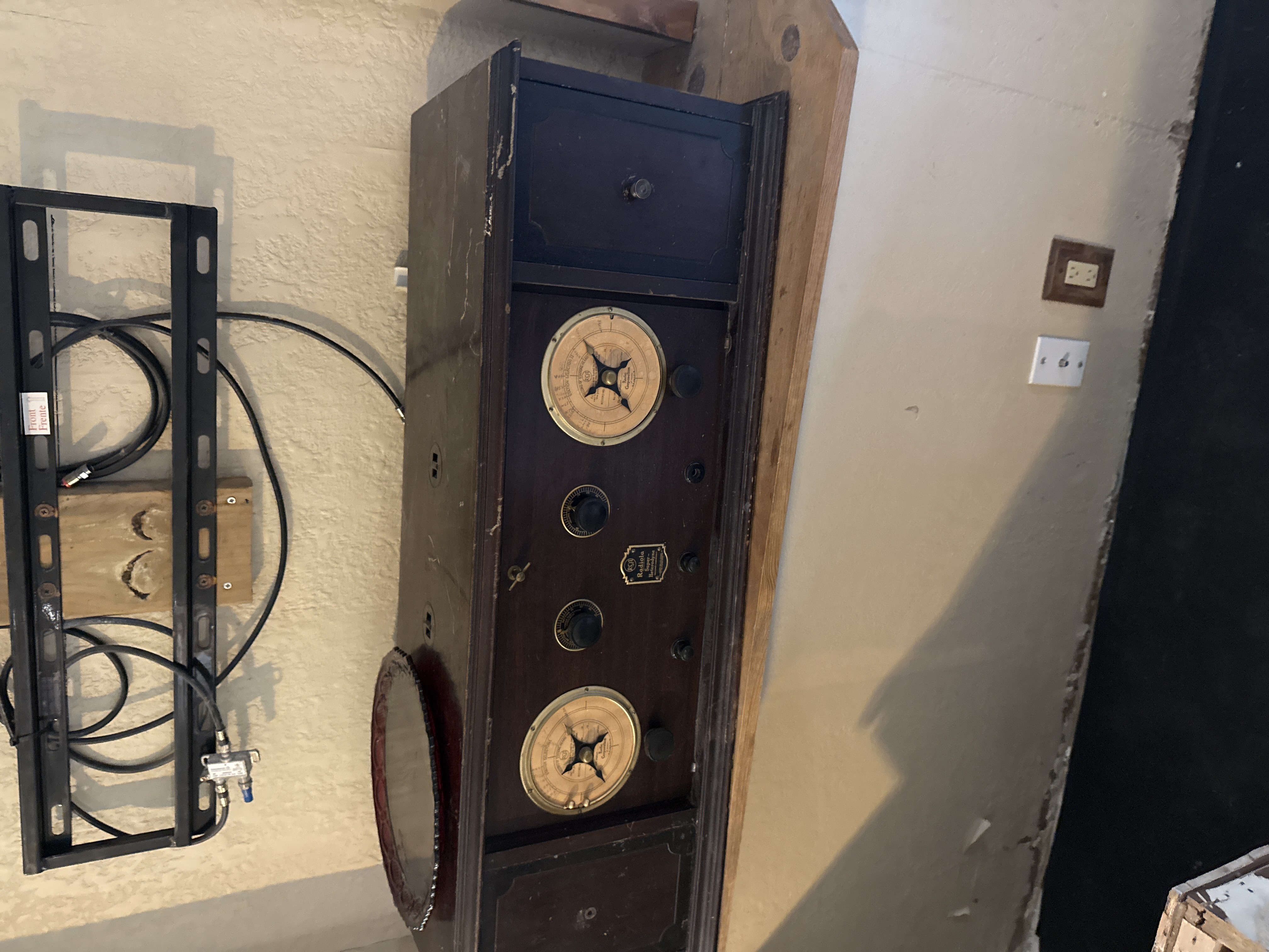 Early 20th Century Radio Console