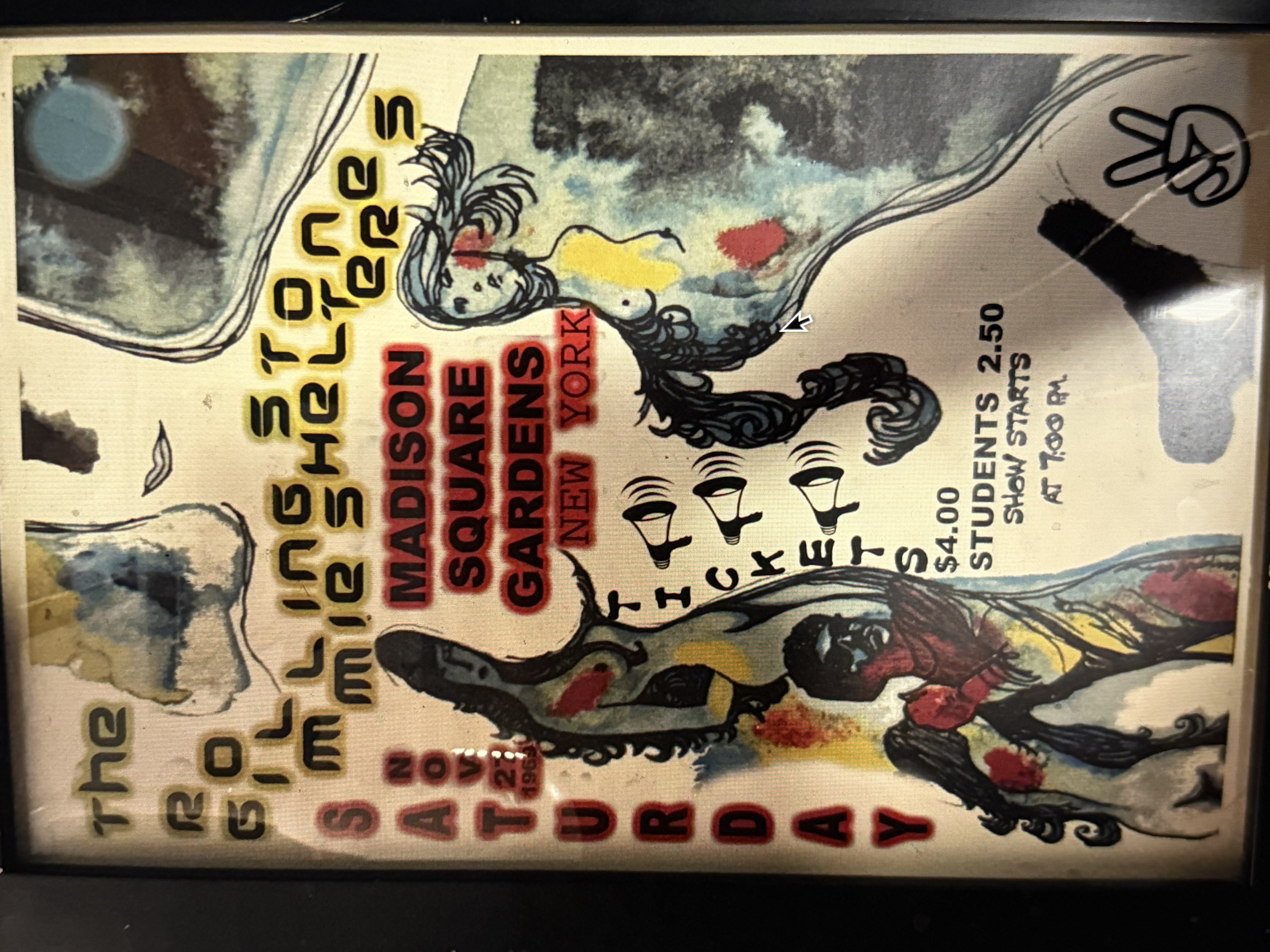 Psychedelic Rock Concert Poster
