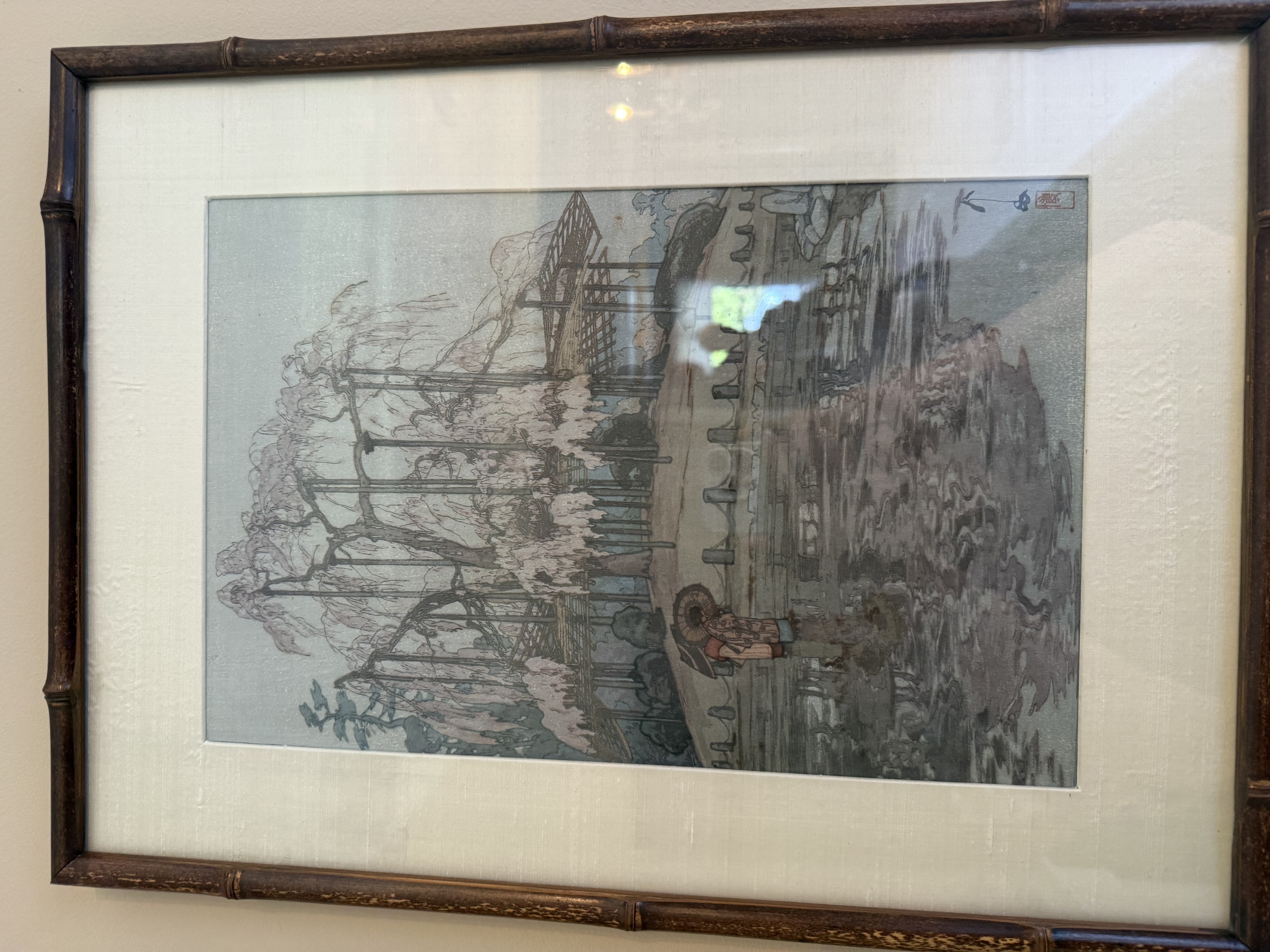 Japanese Meiji Period Woodblock Print