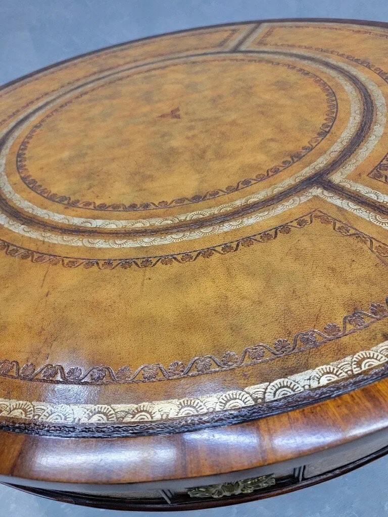 Regency Style Mahogany Center Table thumbnail 3
