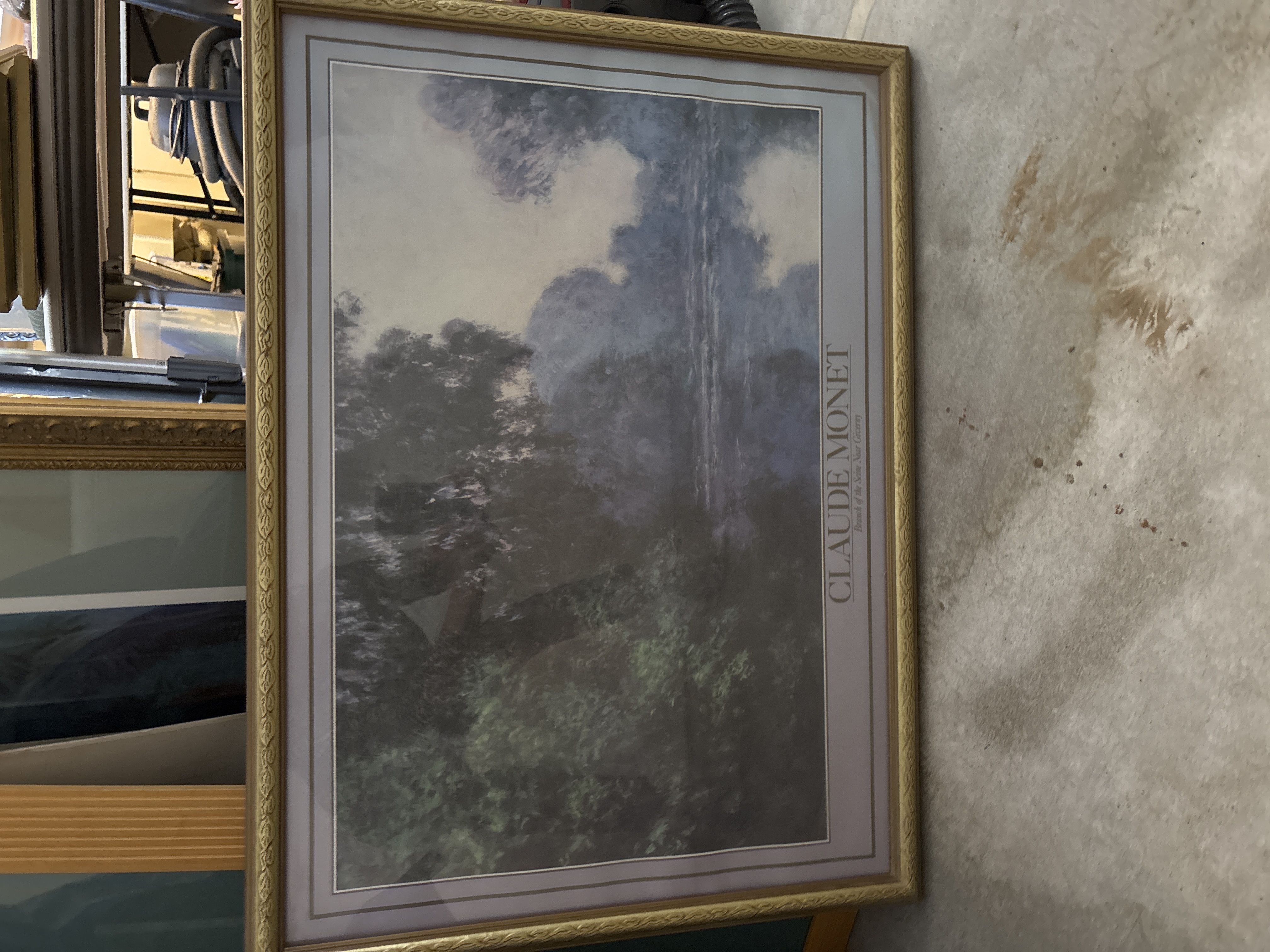 Framed Claude Monet Print