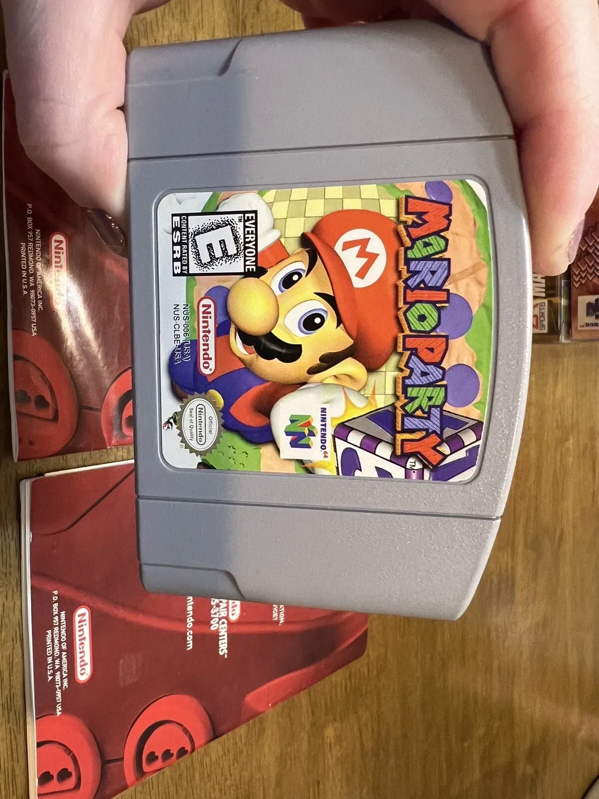 Nintendo 64 Vintage "Mario Party" Video Game Complete in Box (USA) thumbnail 9