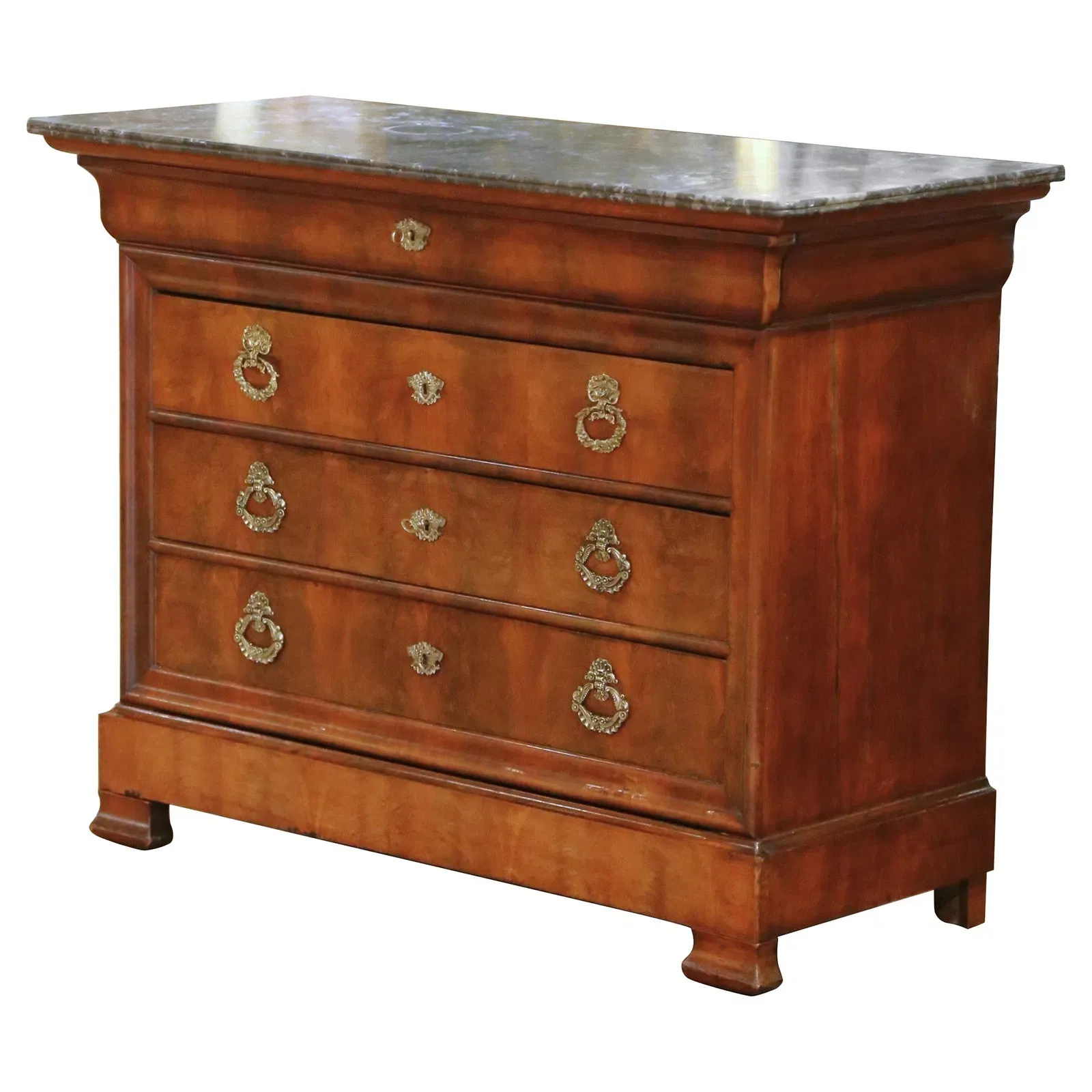 French Louis Philippe Period Mahogany Commode
