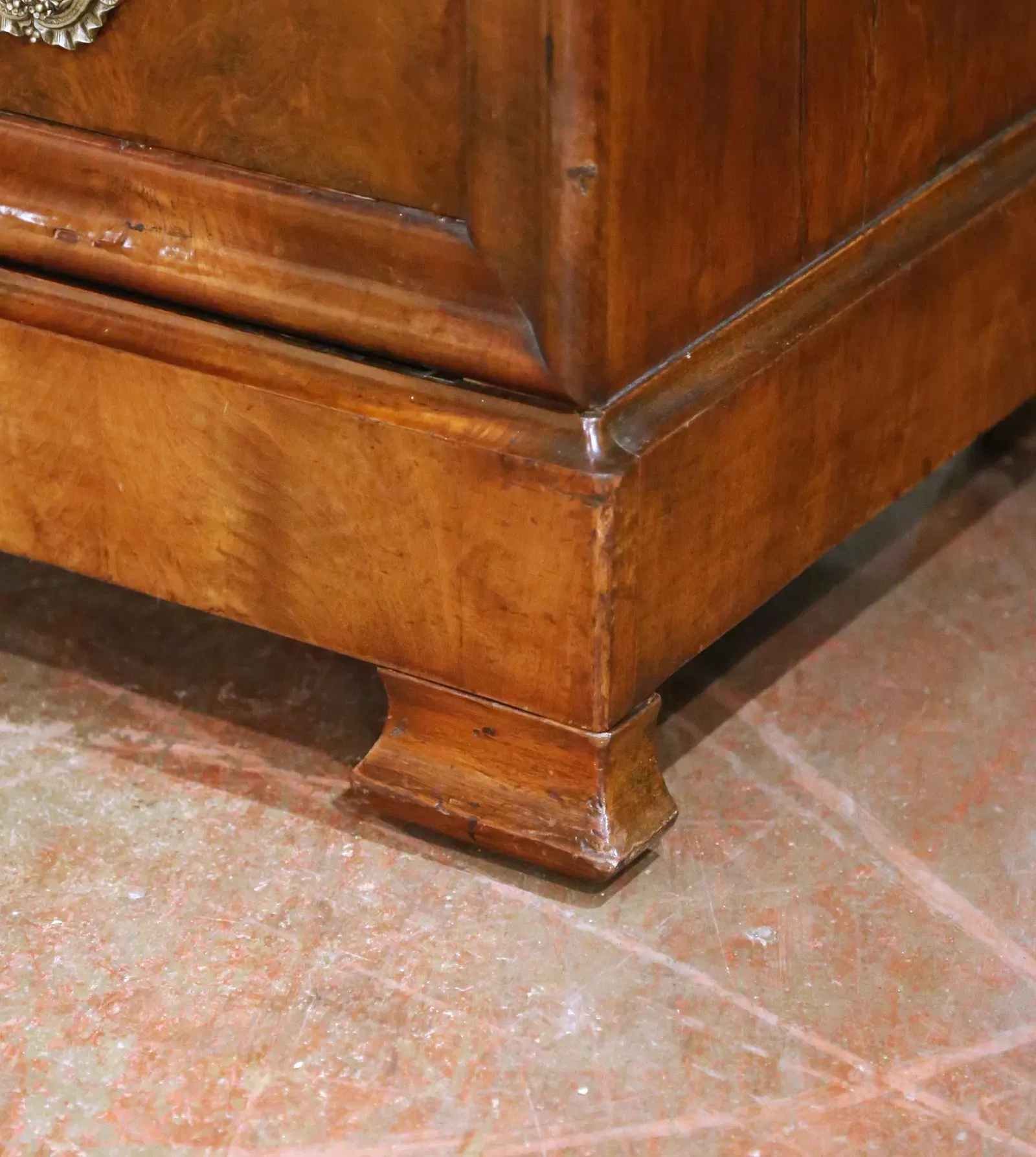 French Louis Philippe Period Mahogany Commode thumbnail 4