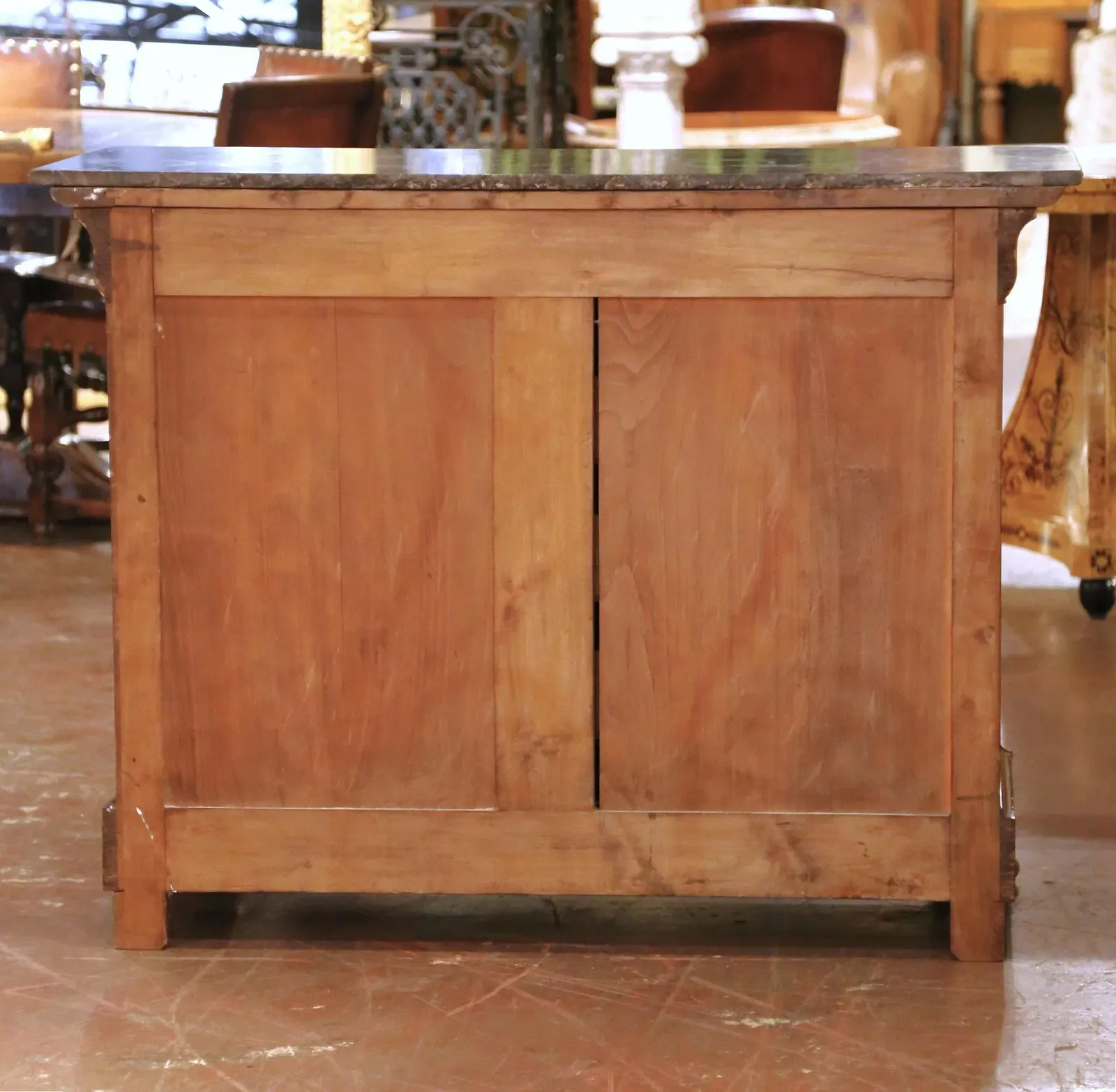 French Louis Philippe Period Mahogany Commode thumbnail 7