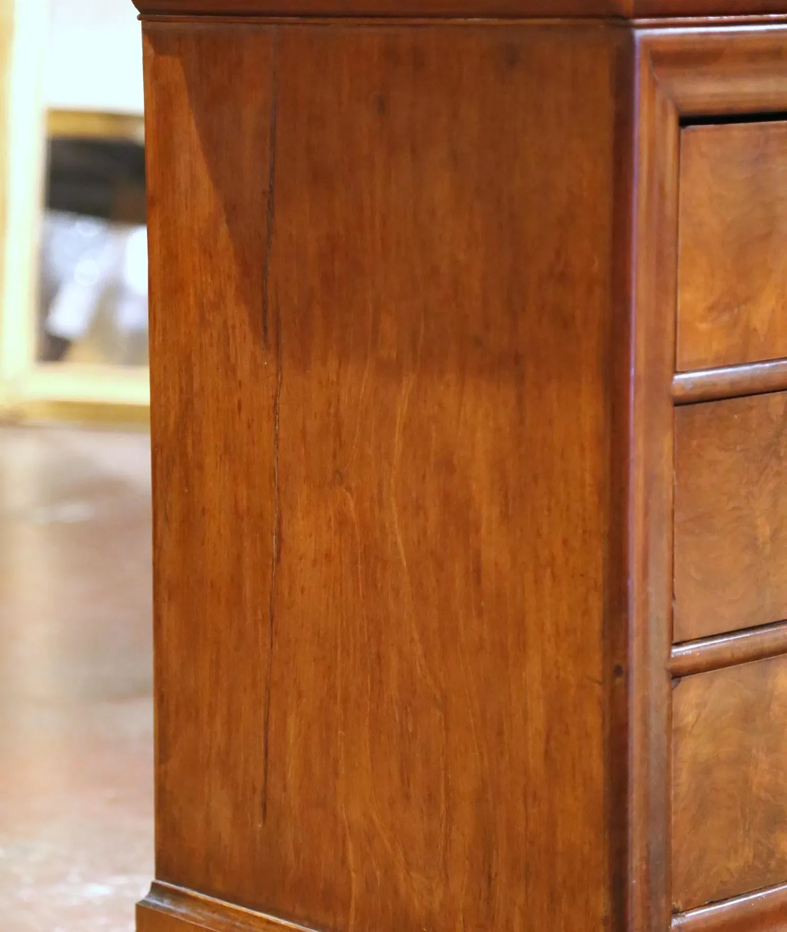 French Louis Philippe Period Mahogany Commode thumbnail 8
