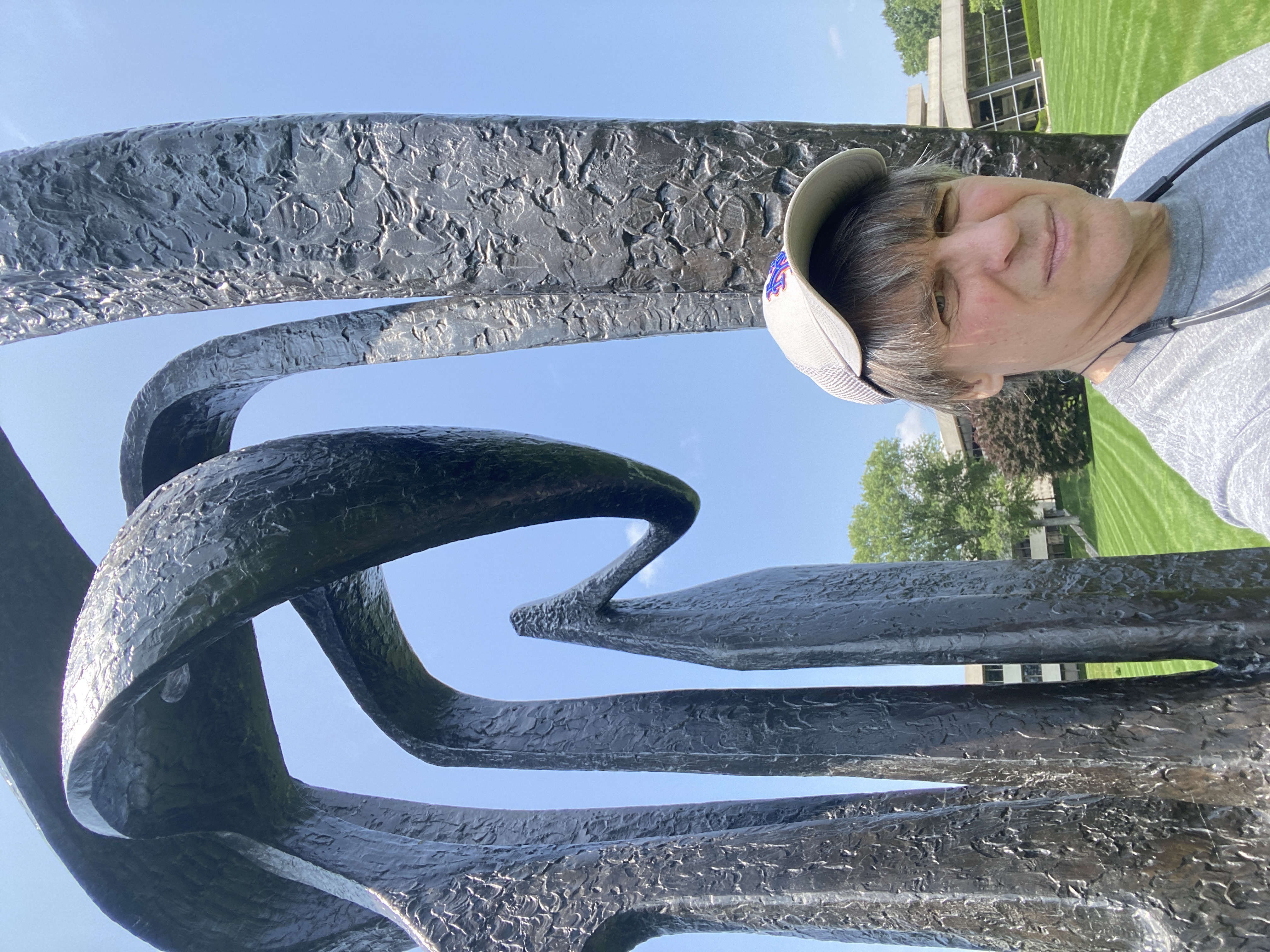 Modernist Abstract Bronze Sculpture thumbnail 2