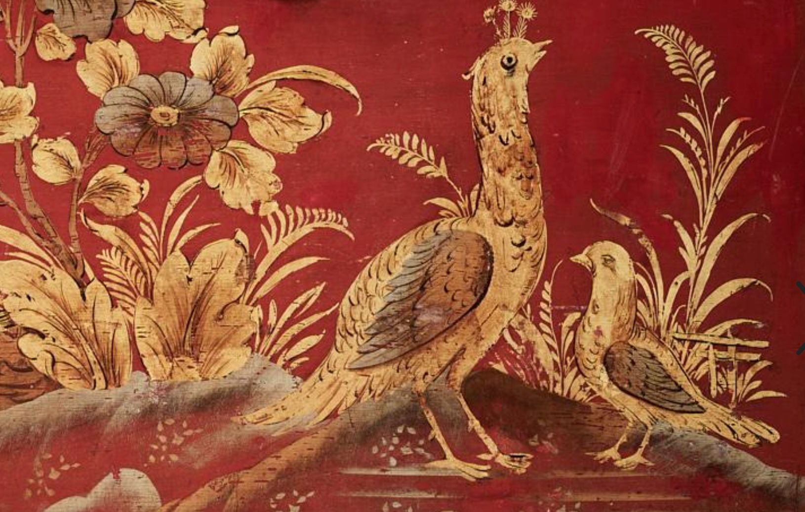 Chinese Export Chinoiserie Lacquer Cabinet on Stand thumbnail 4