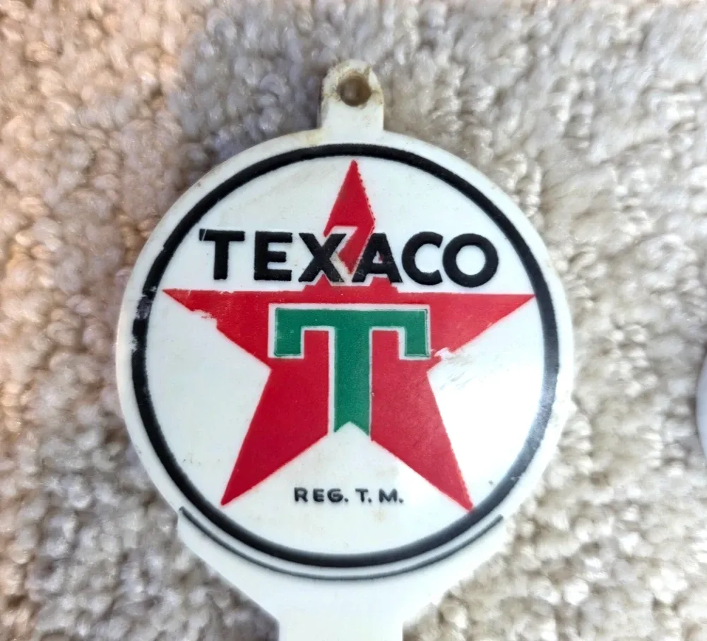 Mid-Century Gasoline Advertising Thermometer Set thumbnail 4