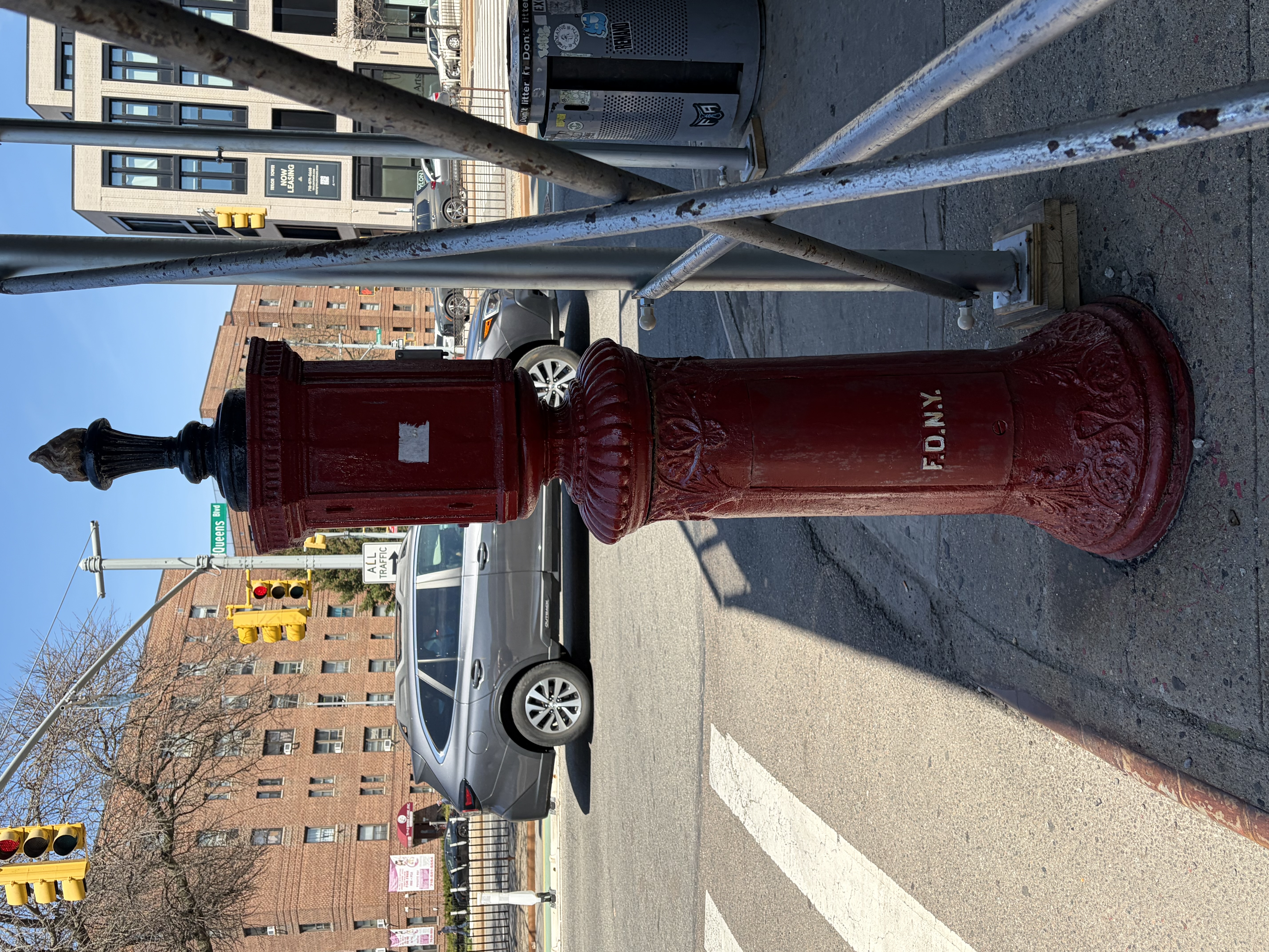 Vintage Cast Iron Fire Alarm Call Box