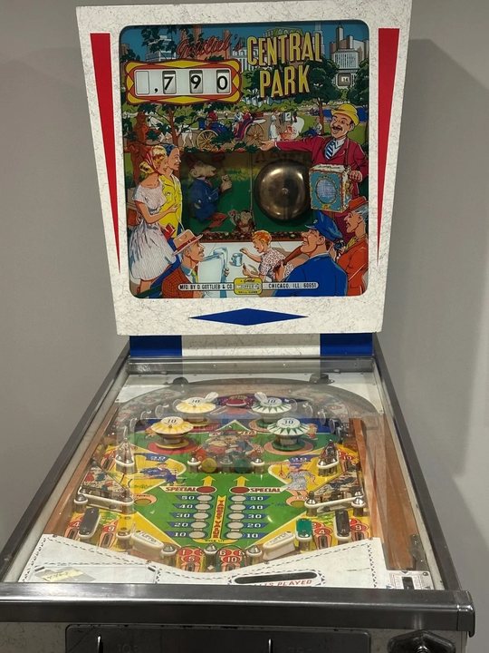 Gottlieb 'Central Park' Pinball Machine