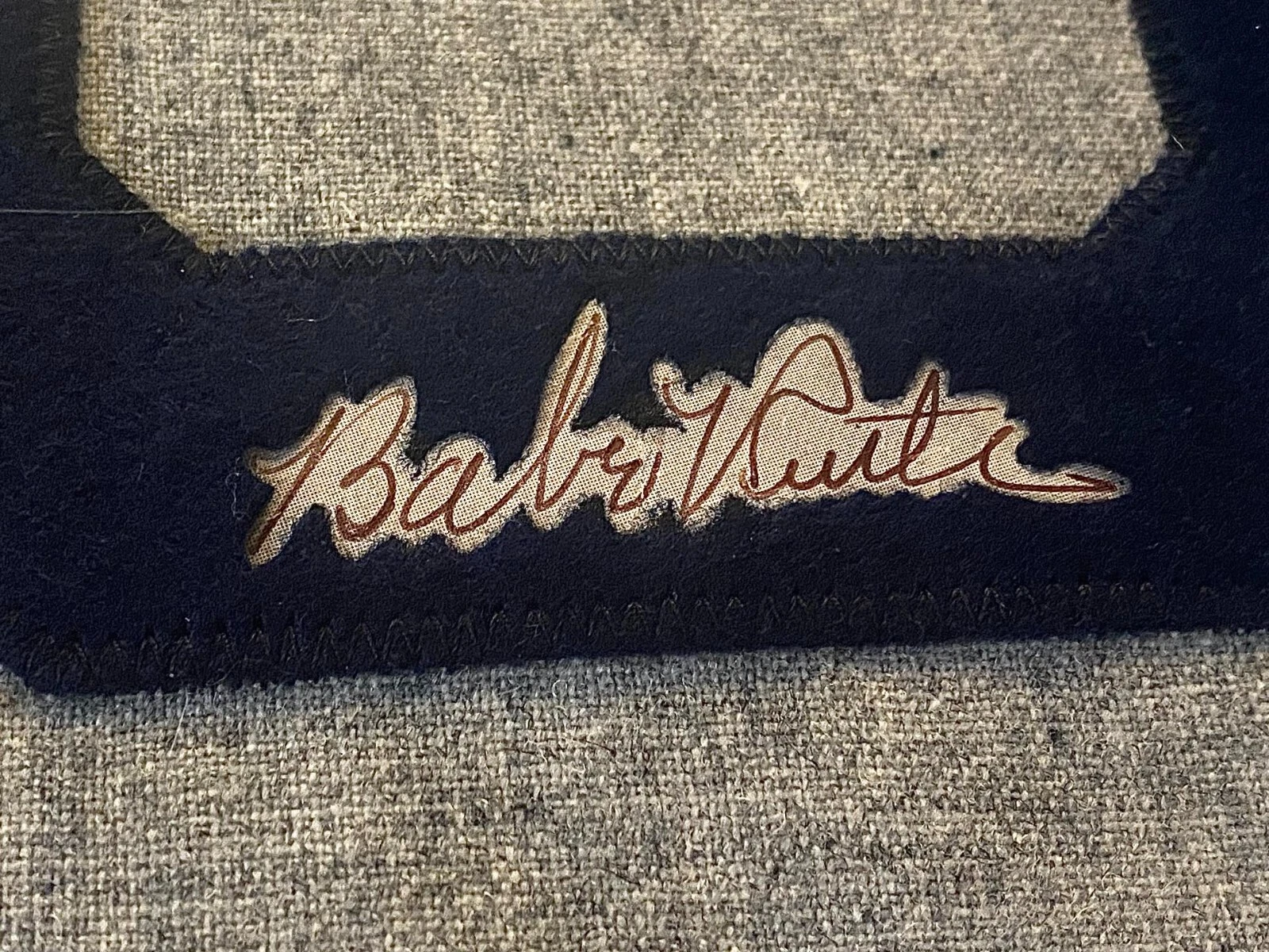 Babe Ruth Memorabilia Jersey Display
