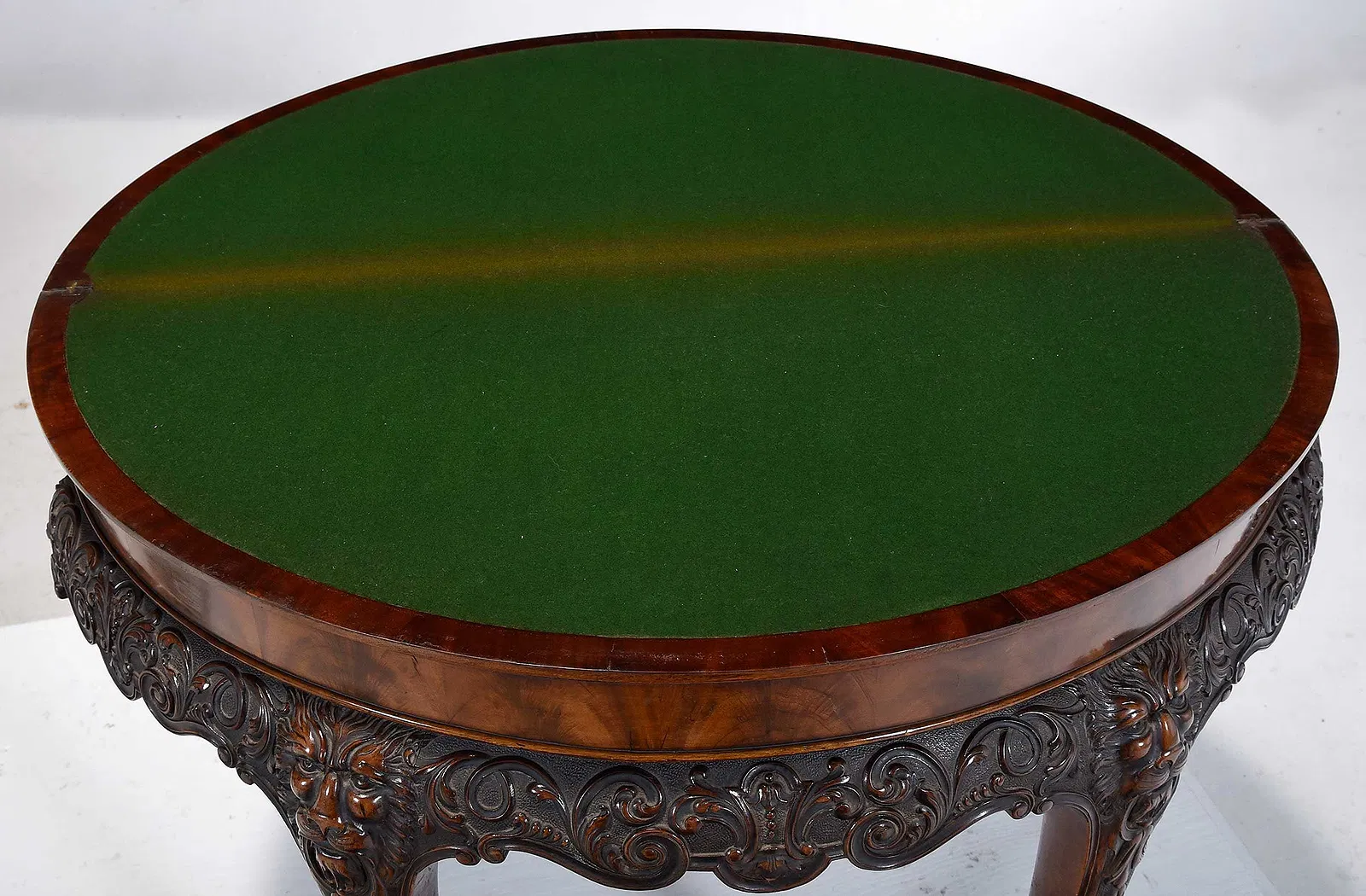 Victorian Mahogany Card Table