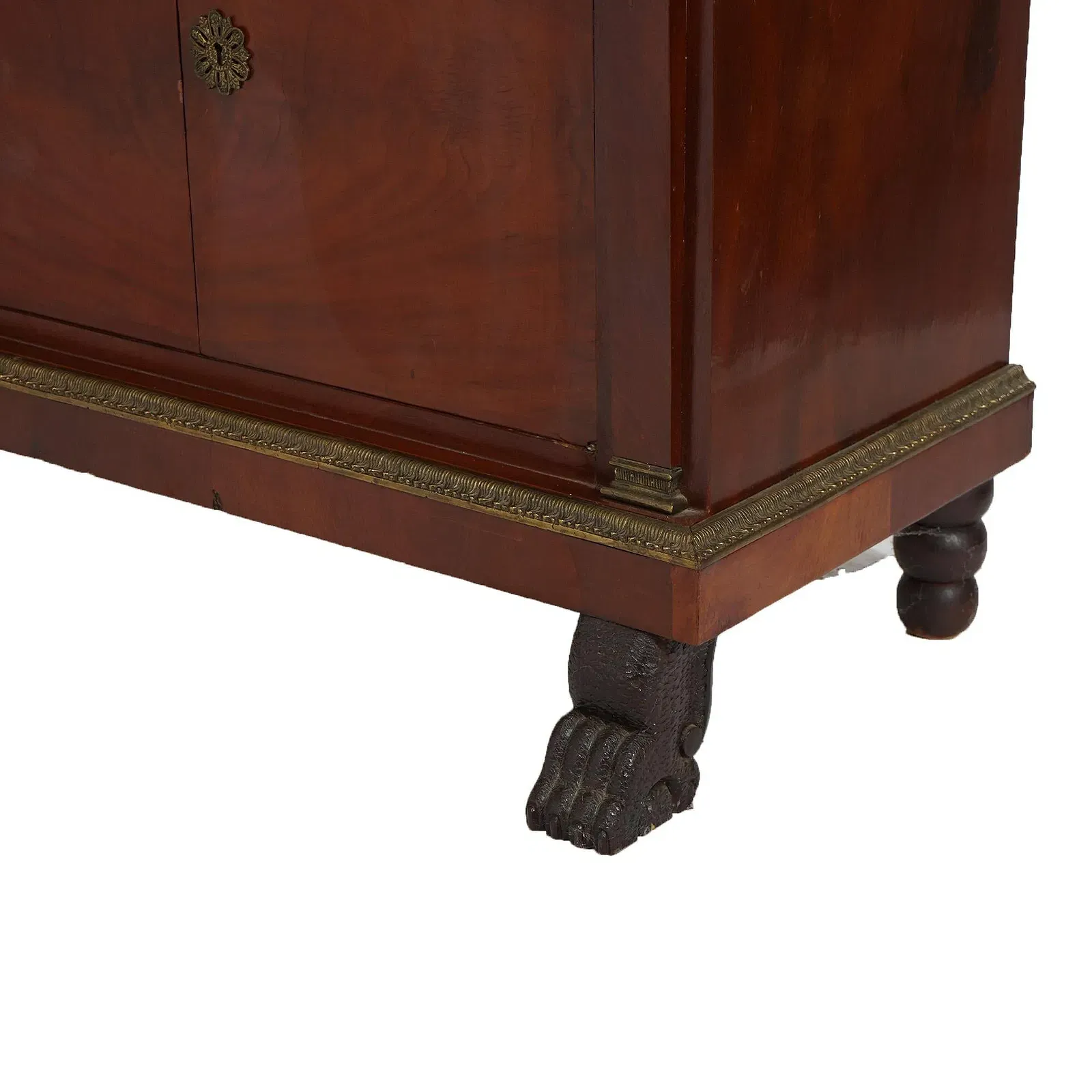 French Empire Period Mahogany Secrétaire à Abattant with Marble Top thumbnail 8