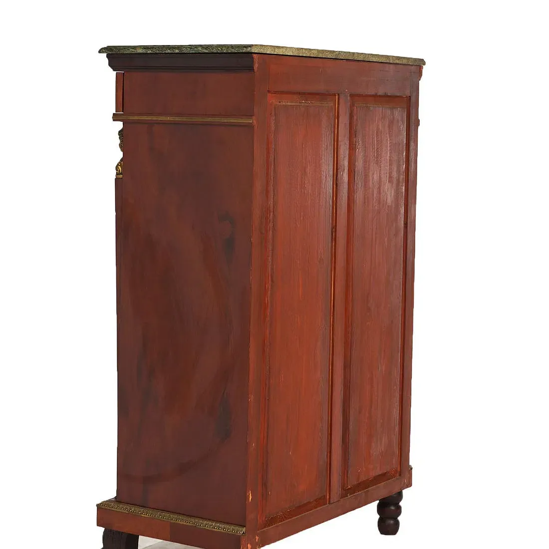 French Empire Period Mahogany Secrétaire à Abattant with Marble Top thumbnail 10