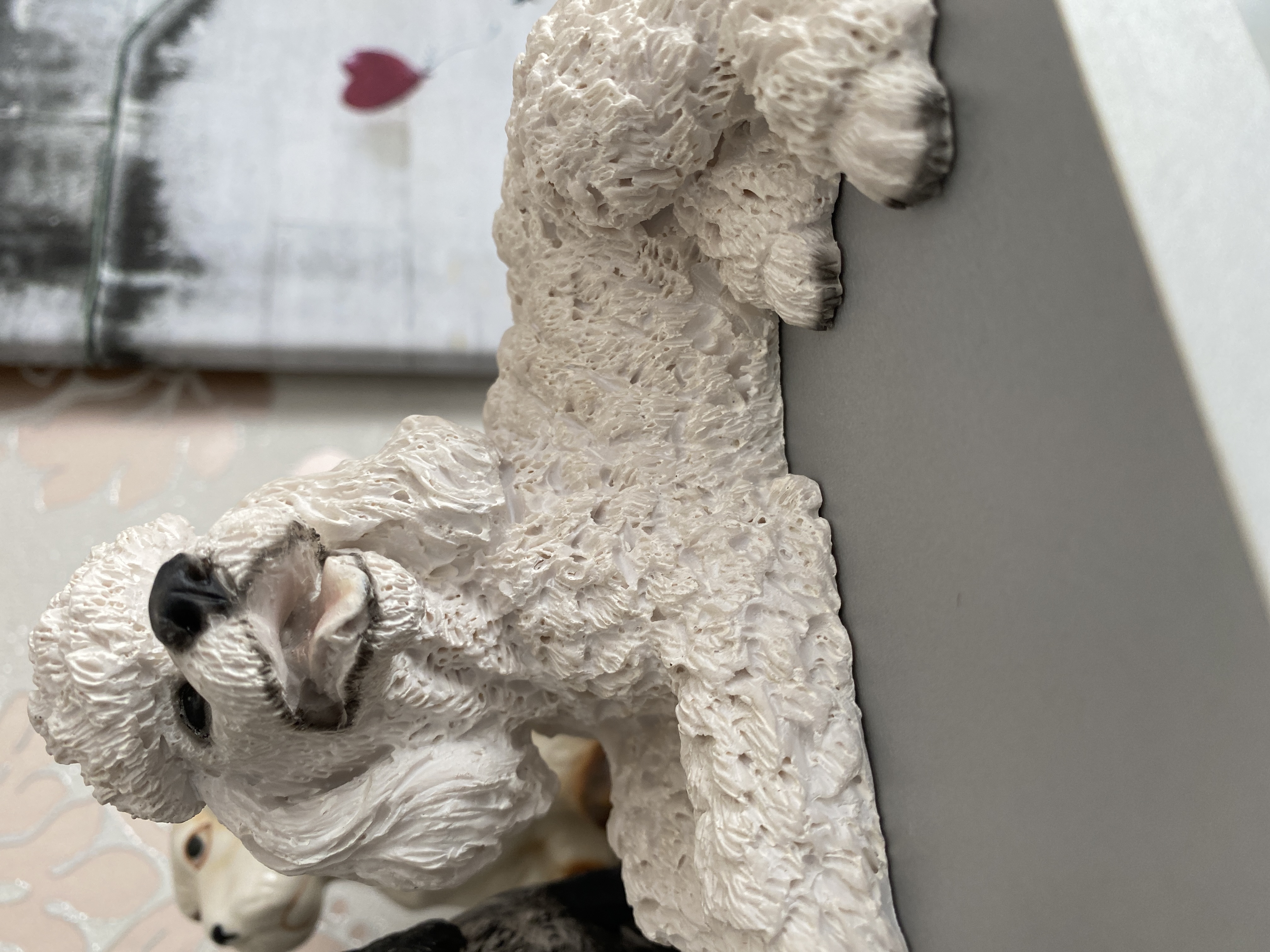 Modern Decorative Poodle Figurine