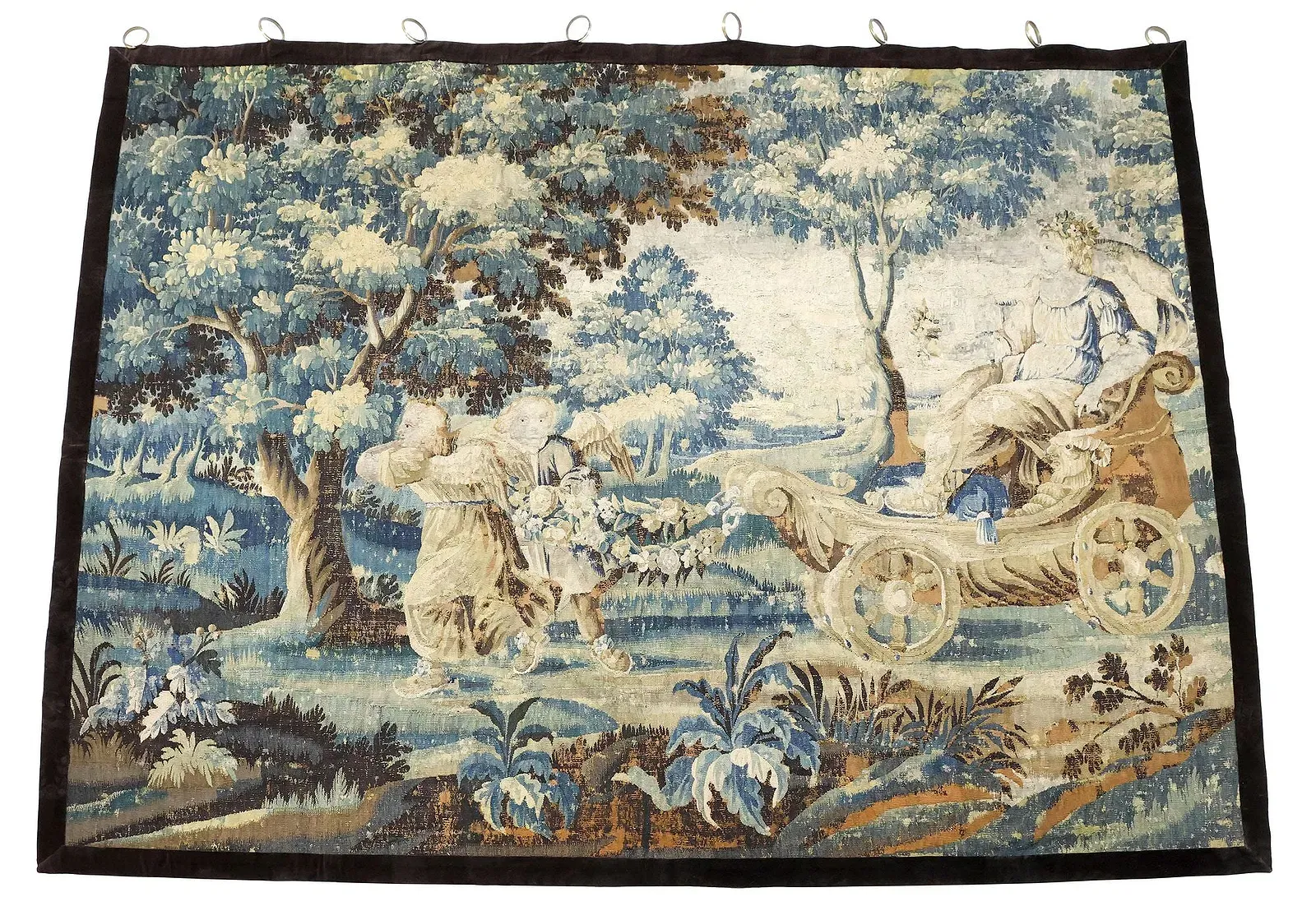 Baroque Style Flemish Wool Tapestry