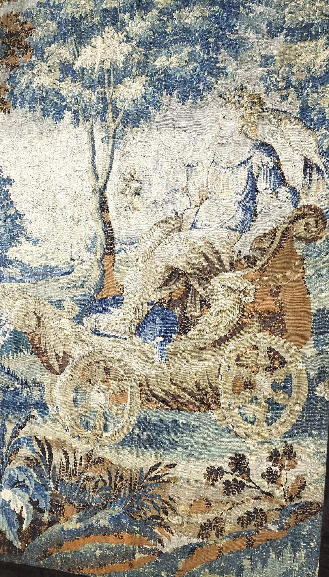 Baroque Style Flemish Wool Tapestry thumbnail 3