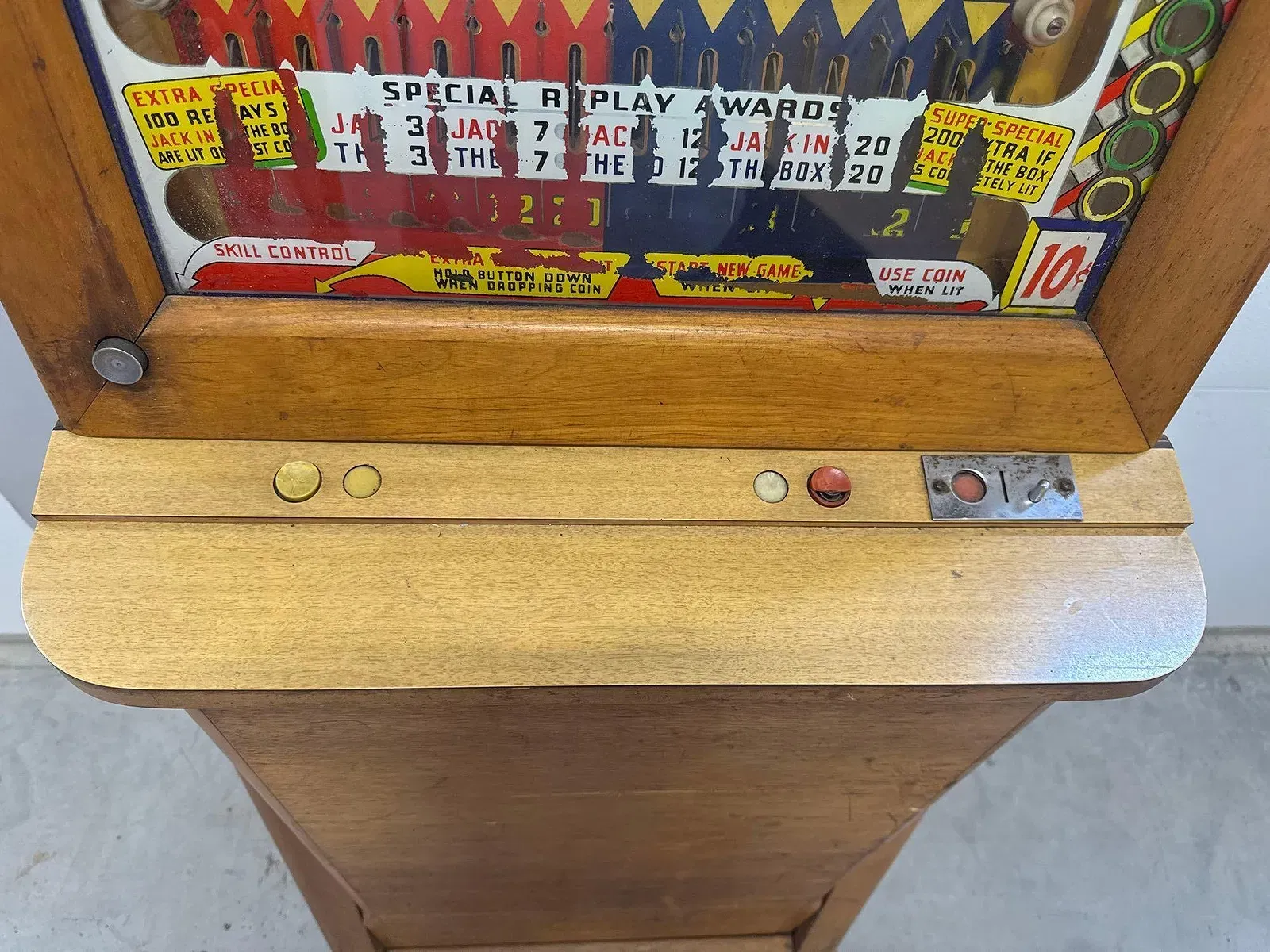 American Mid-Century Genco Jumpin Jacks Arcade Pinball Machine thumbnail 5