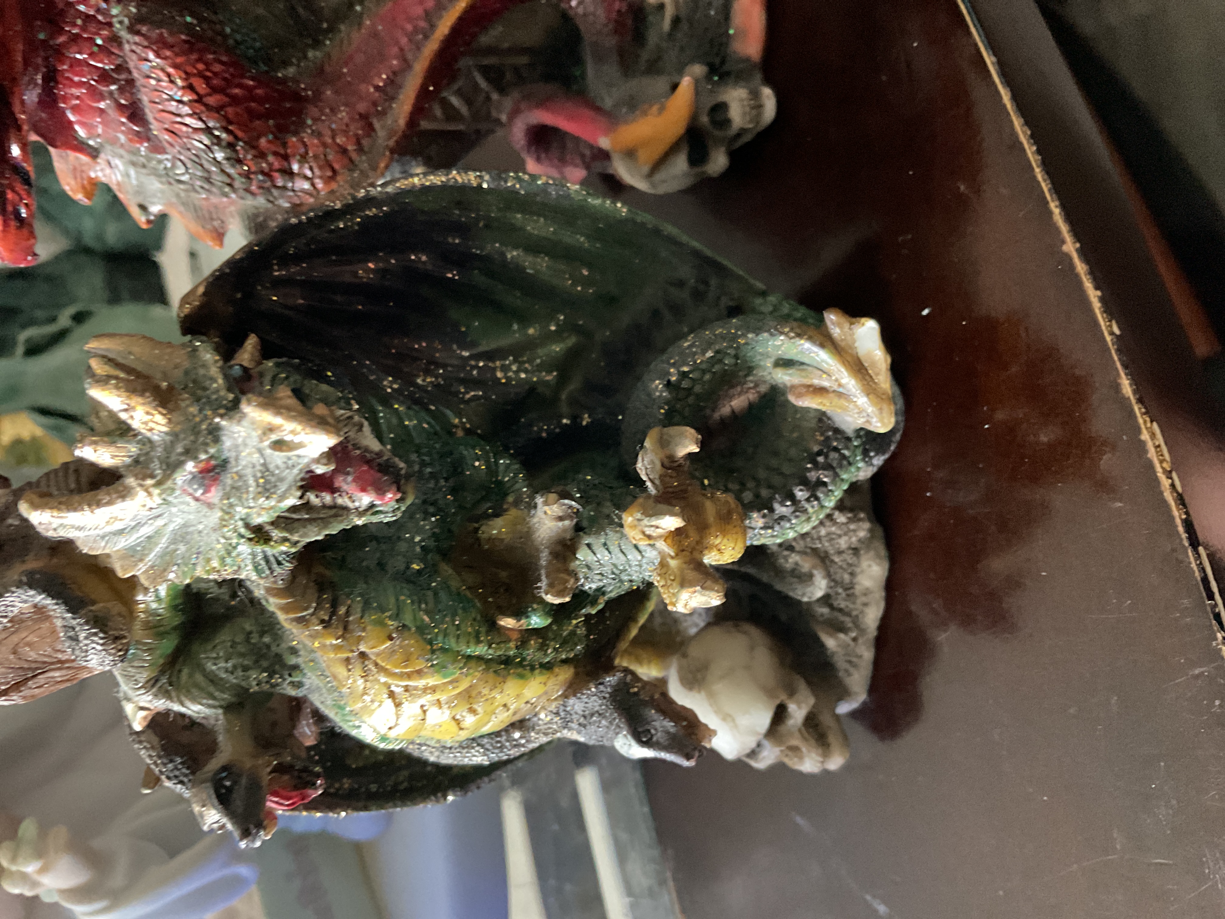 Fantasy Resin Dragon Figurine
