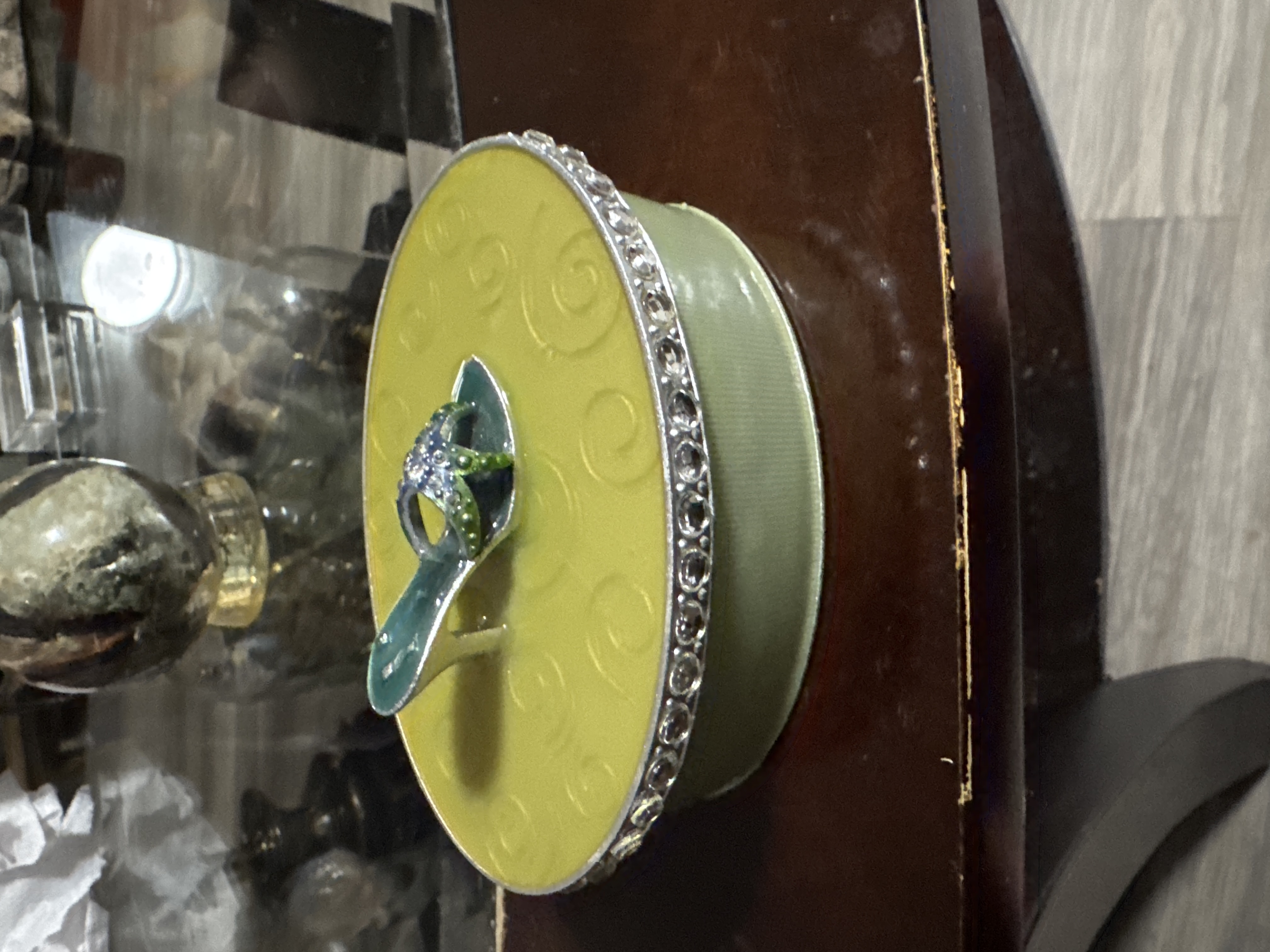 Contemporary Decorative Jewelry Box