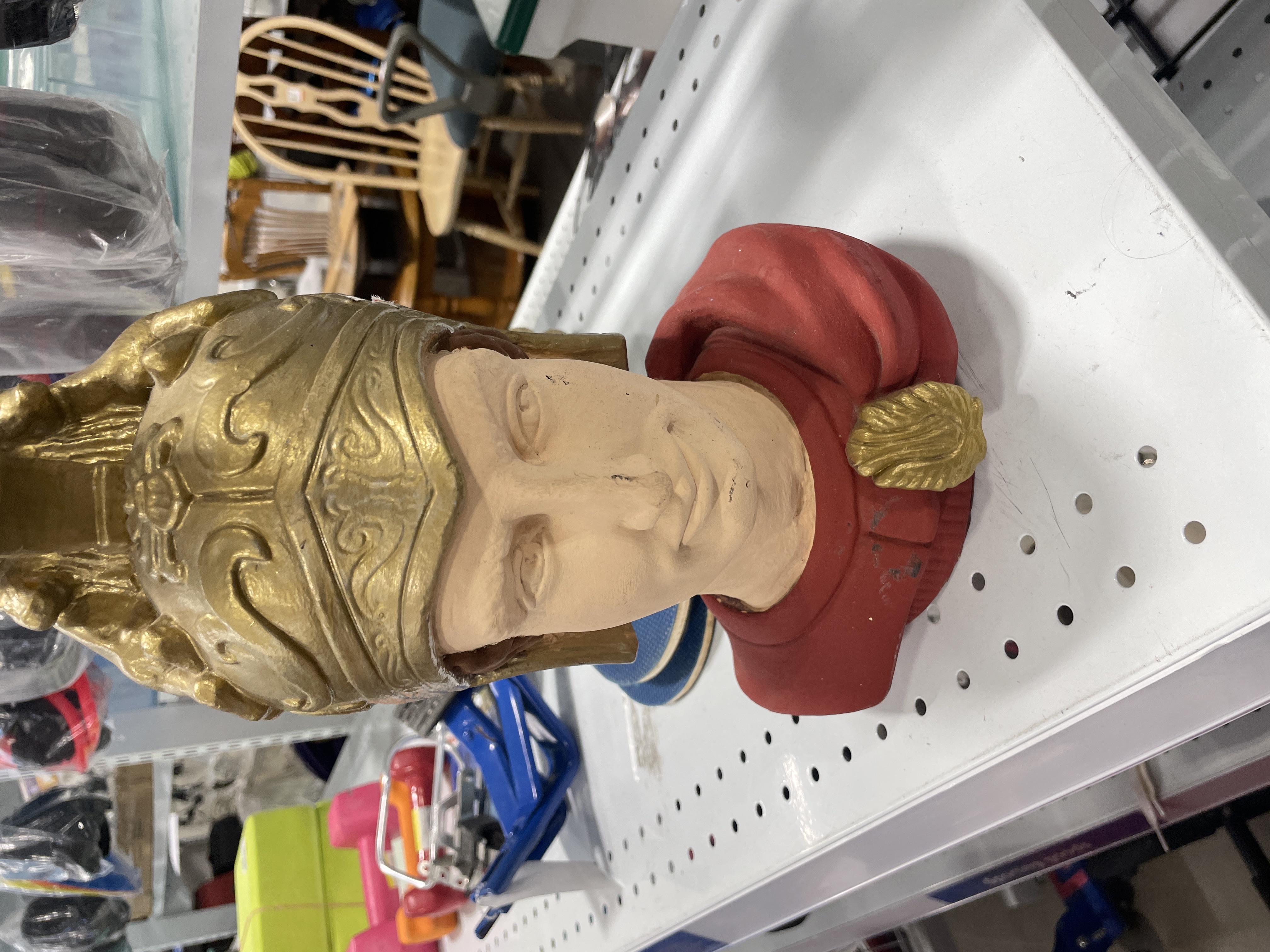 Neoclassical Style Plaster Bust