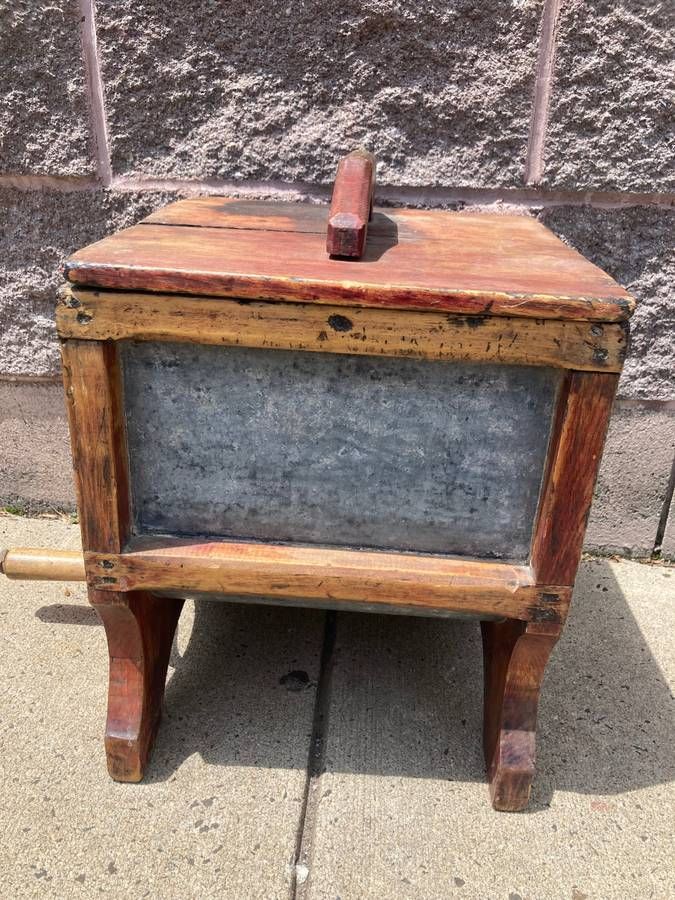 Rustic Wooden Butter Churn