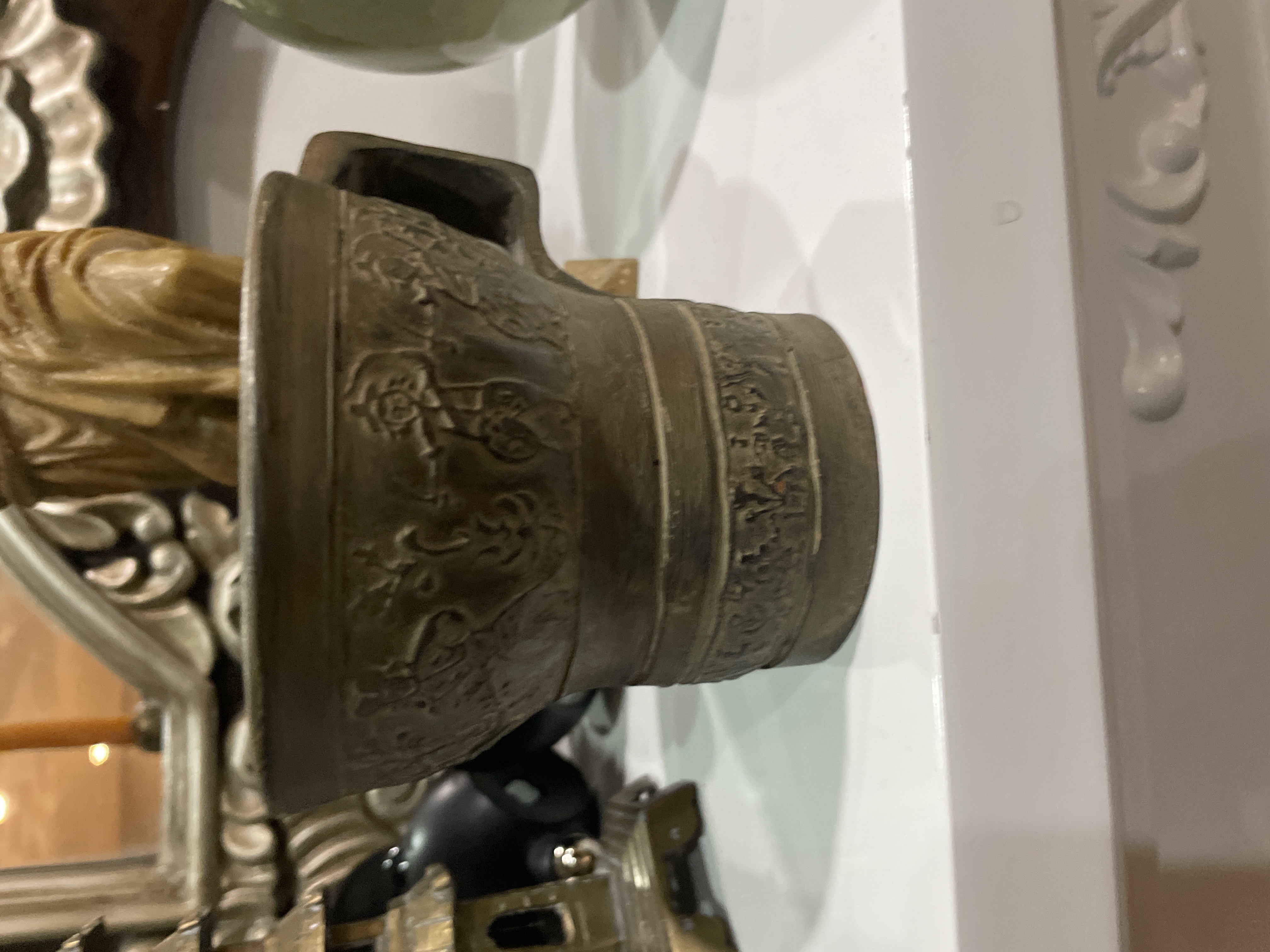 Tibetan Ritual Bronze Ewer