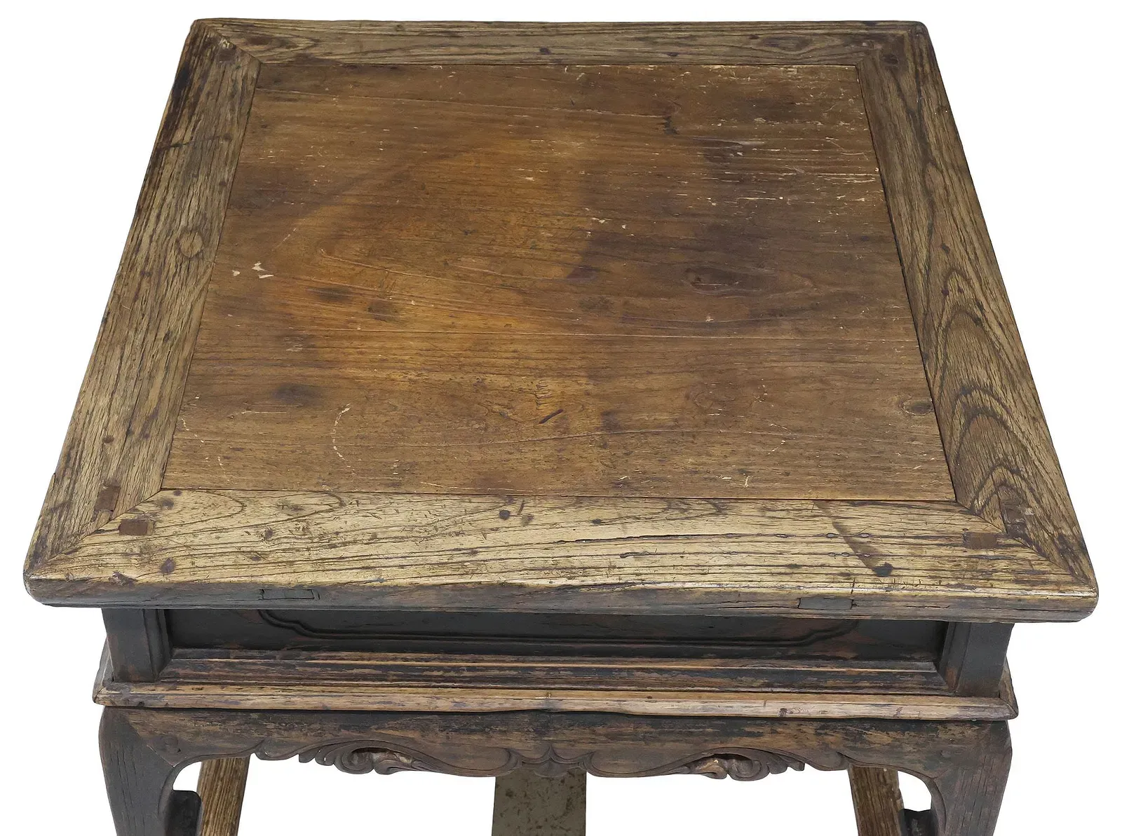 Chinese Qing Style Elmwood Low Table thumbnail 3
