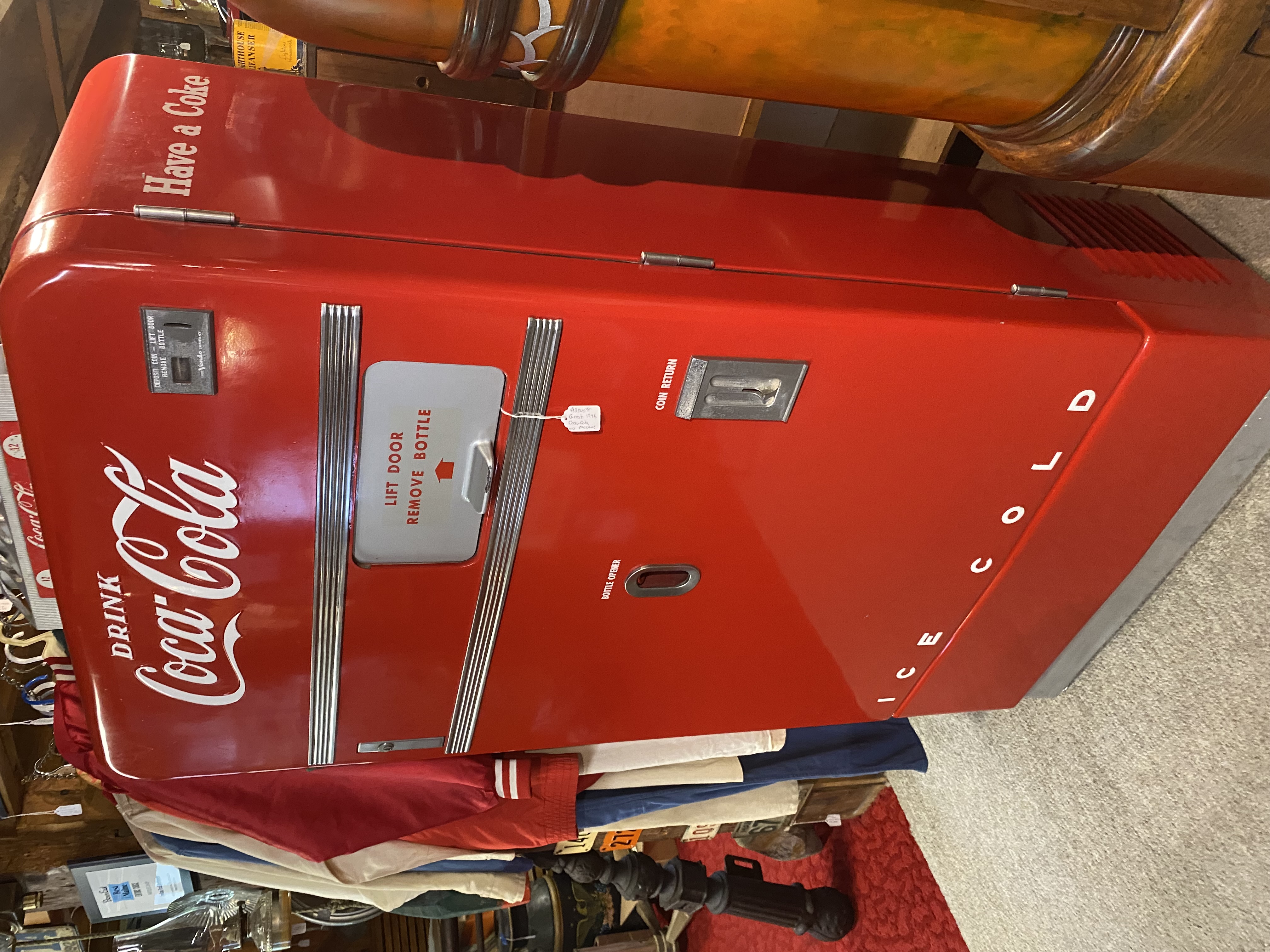 1950s American Vendo Coca-Cola Bottle Vending Machine