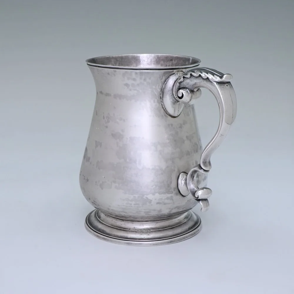 Georgian Period English Pewter Tankard