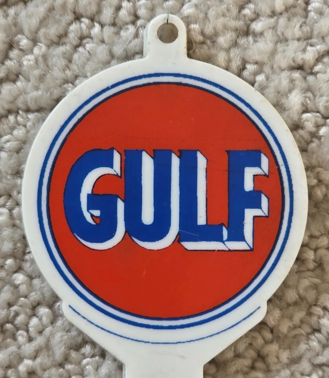 Vintage Plastic Gas Station Promotional Thermometers thumbnail 4