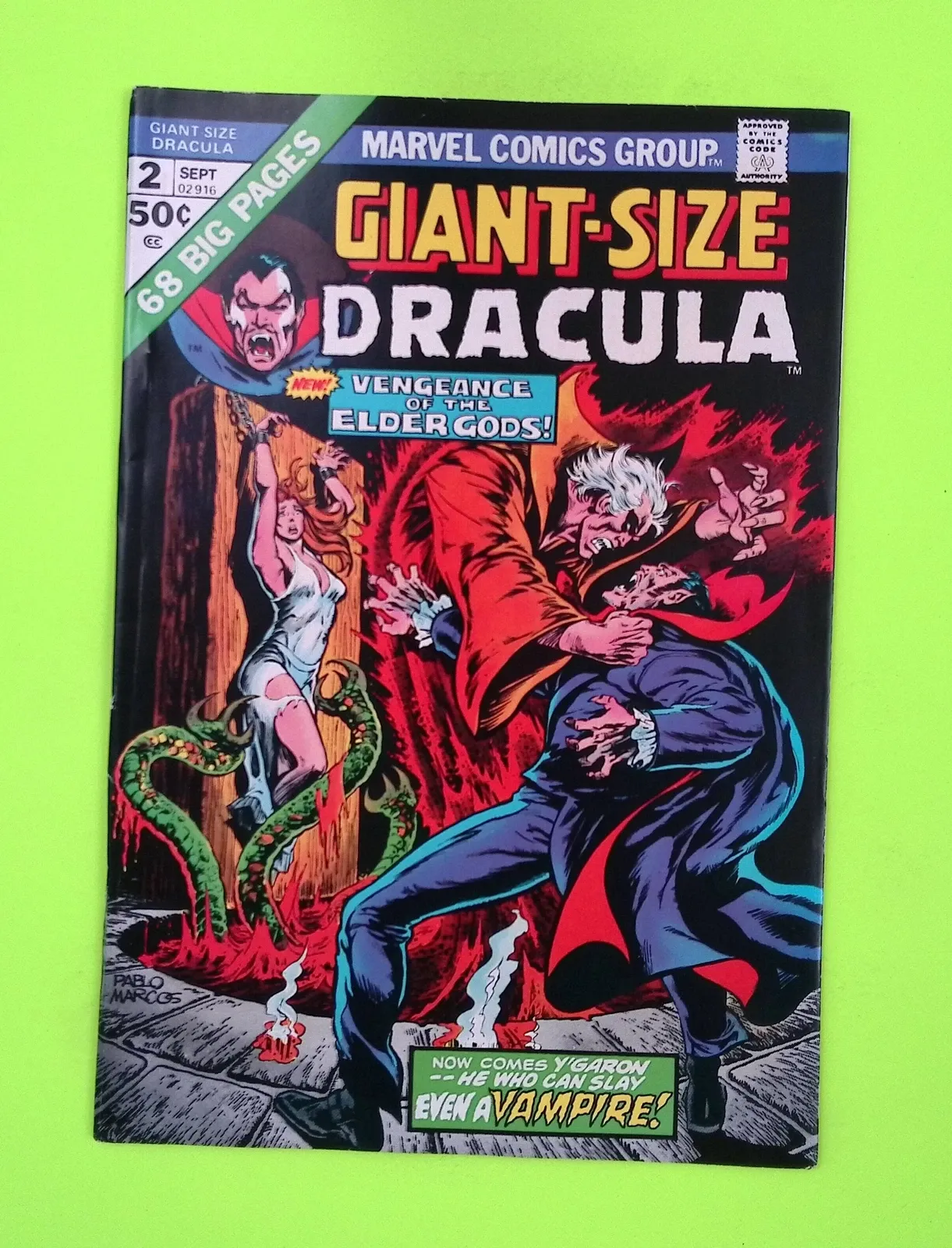 Bronze Age Comic 'Giant-Size Dracula #2'