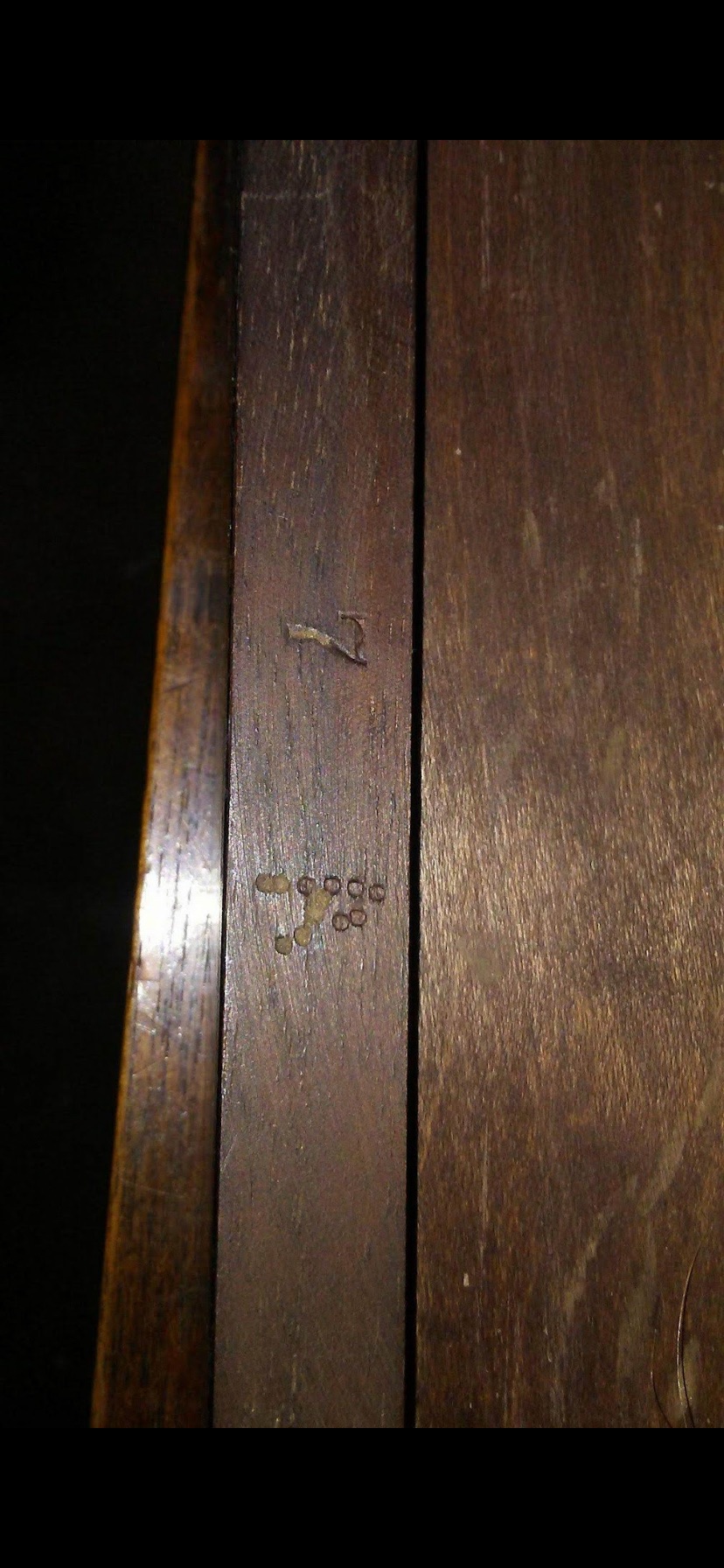 Vintage Furniture Wood Panel