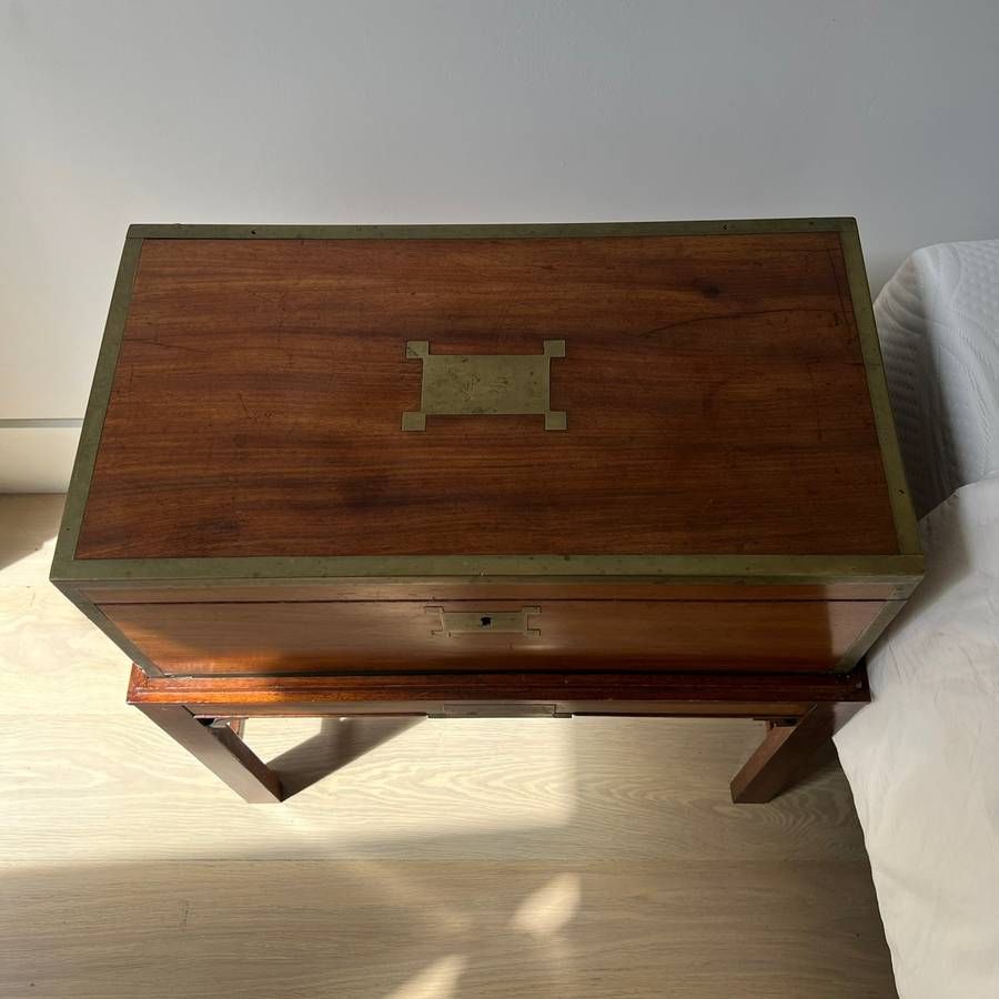 British Campaign Period Mahogany Writing Slope thumbnail 3