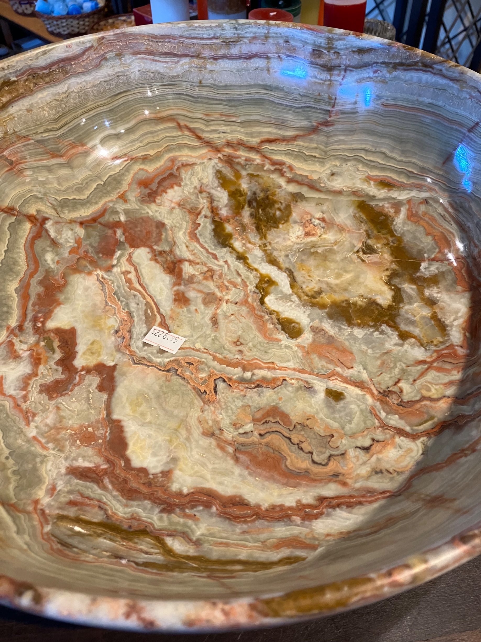 Natural Onyx Decorative Bowl thumbnail 3