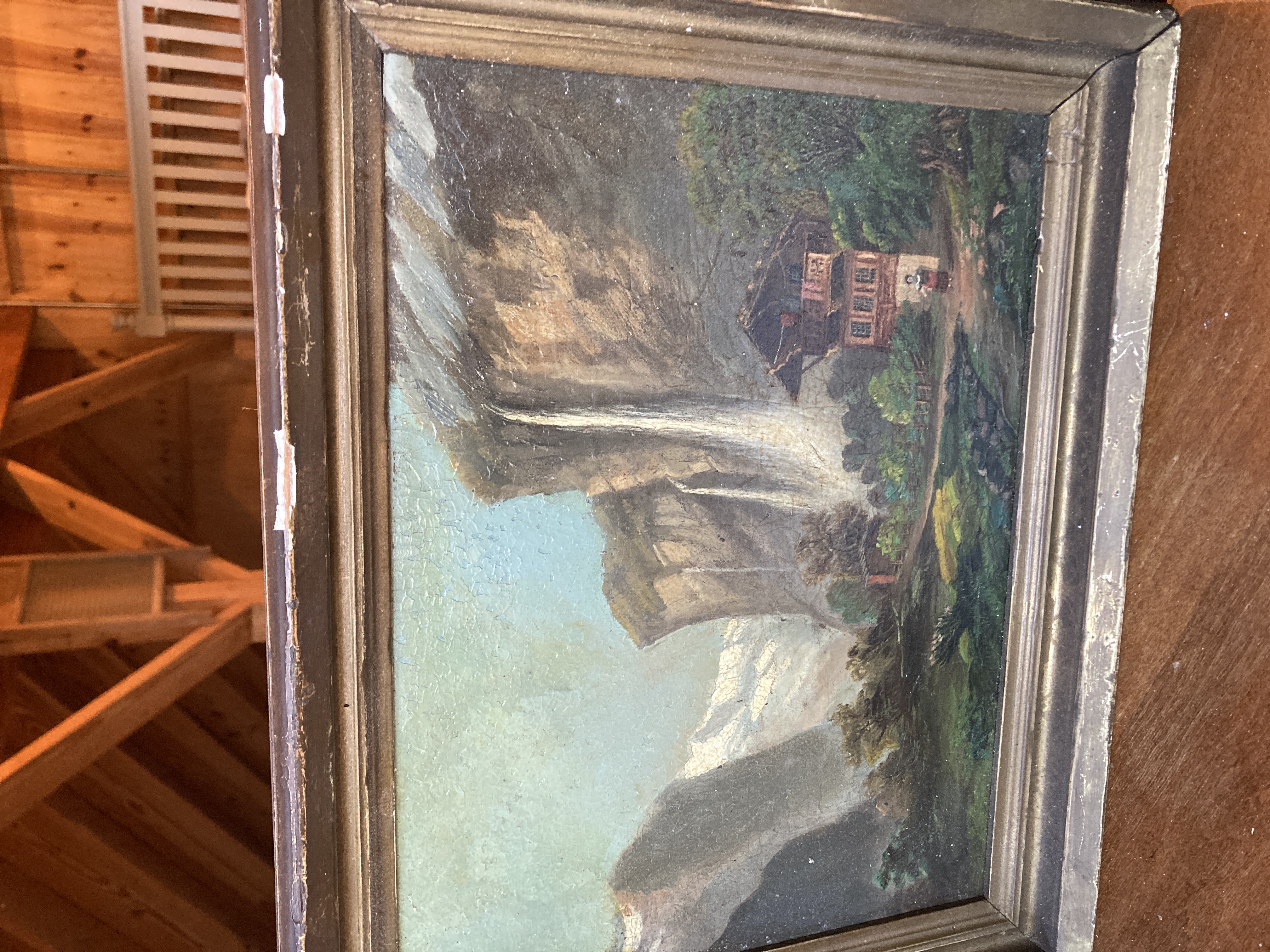 19th Century European Landscape Oil Painting