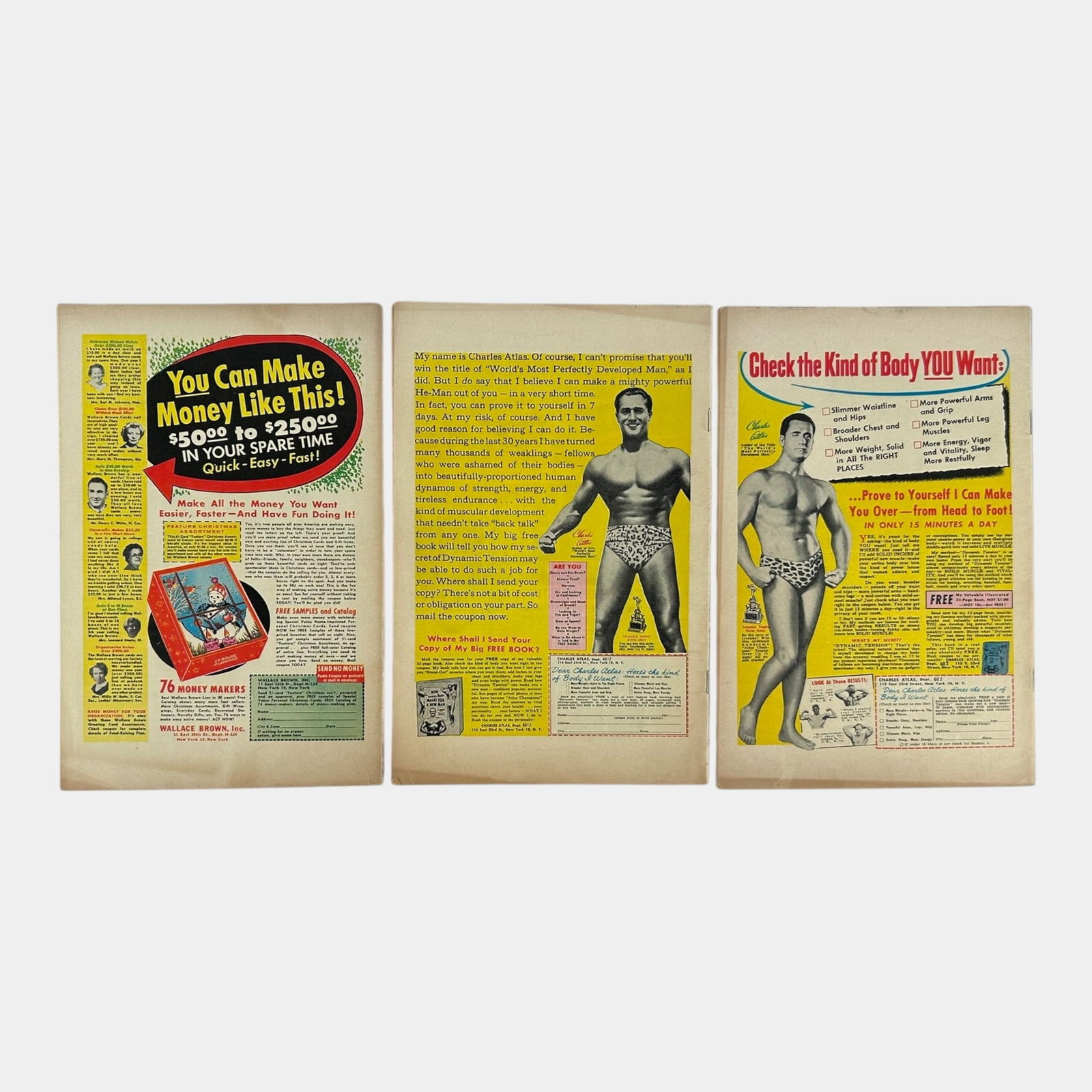 Battle Early Silver Age Comic Books Issues 57, 60, 62 Atlas Comics thumbnail 3