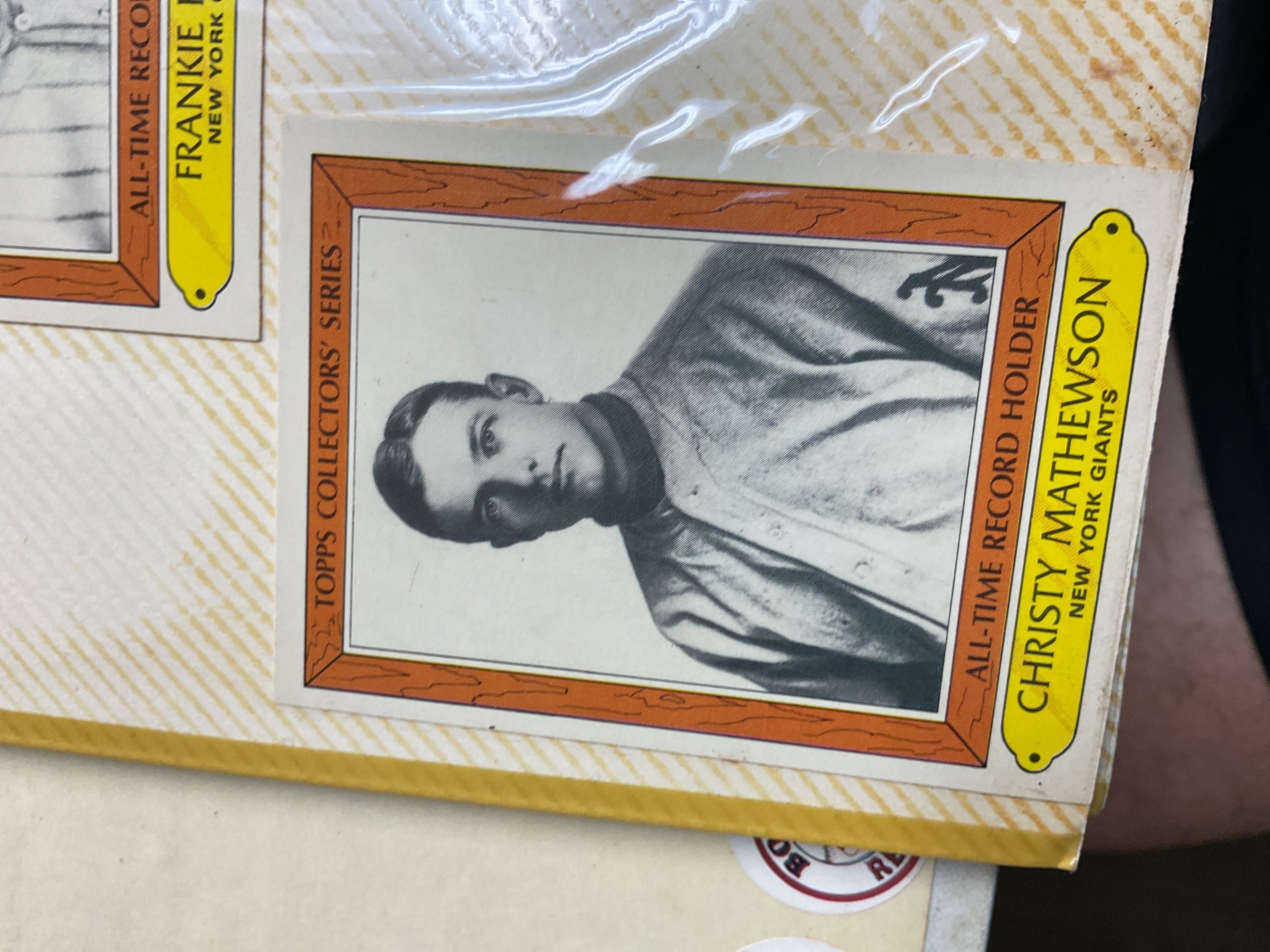 Topps Collectors' Series Christy Mathewson Baseball Card