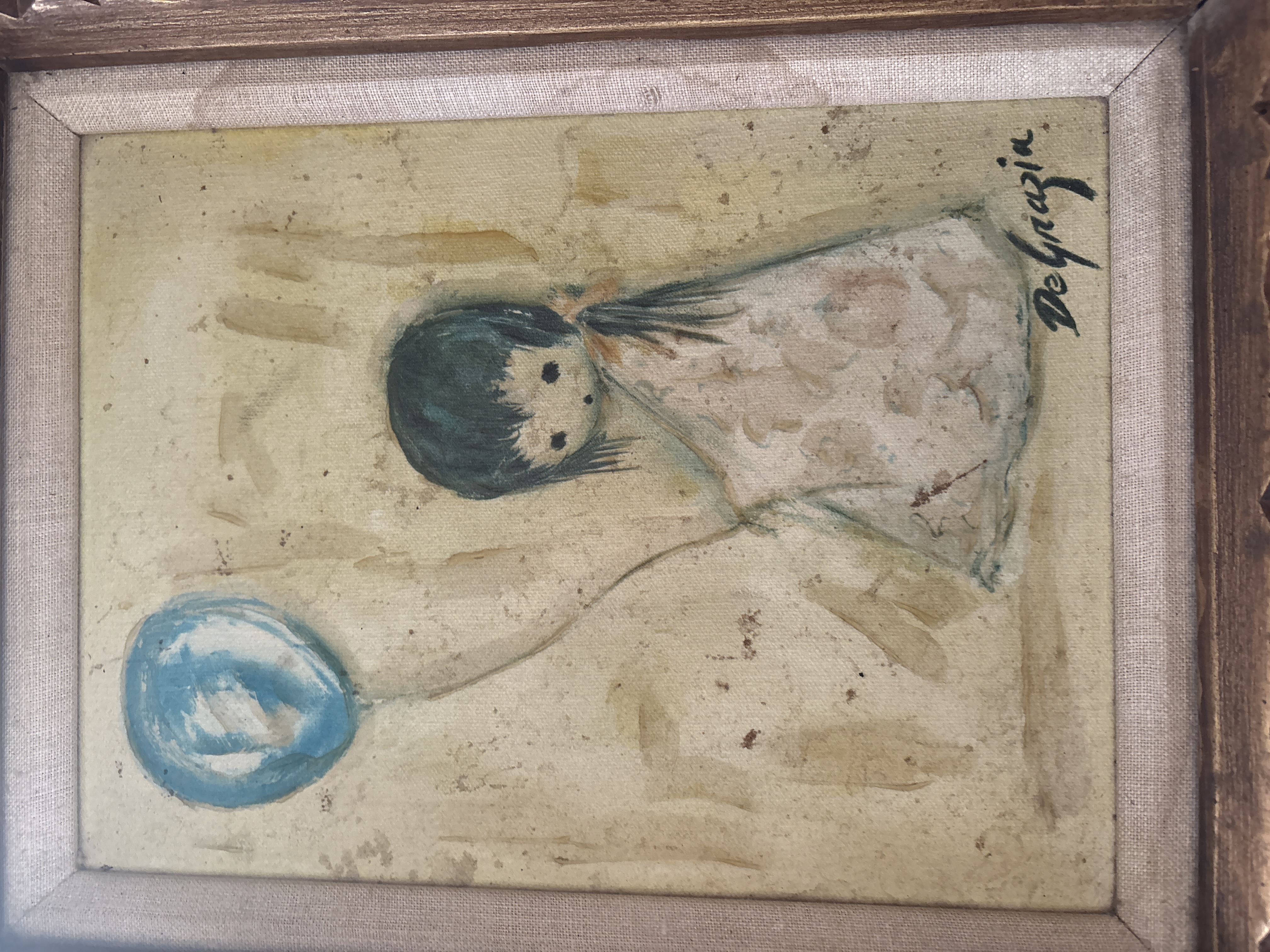 DeGrazia Style Painting