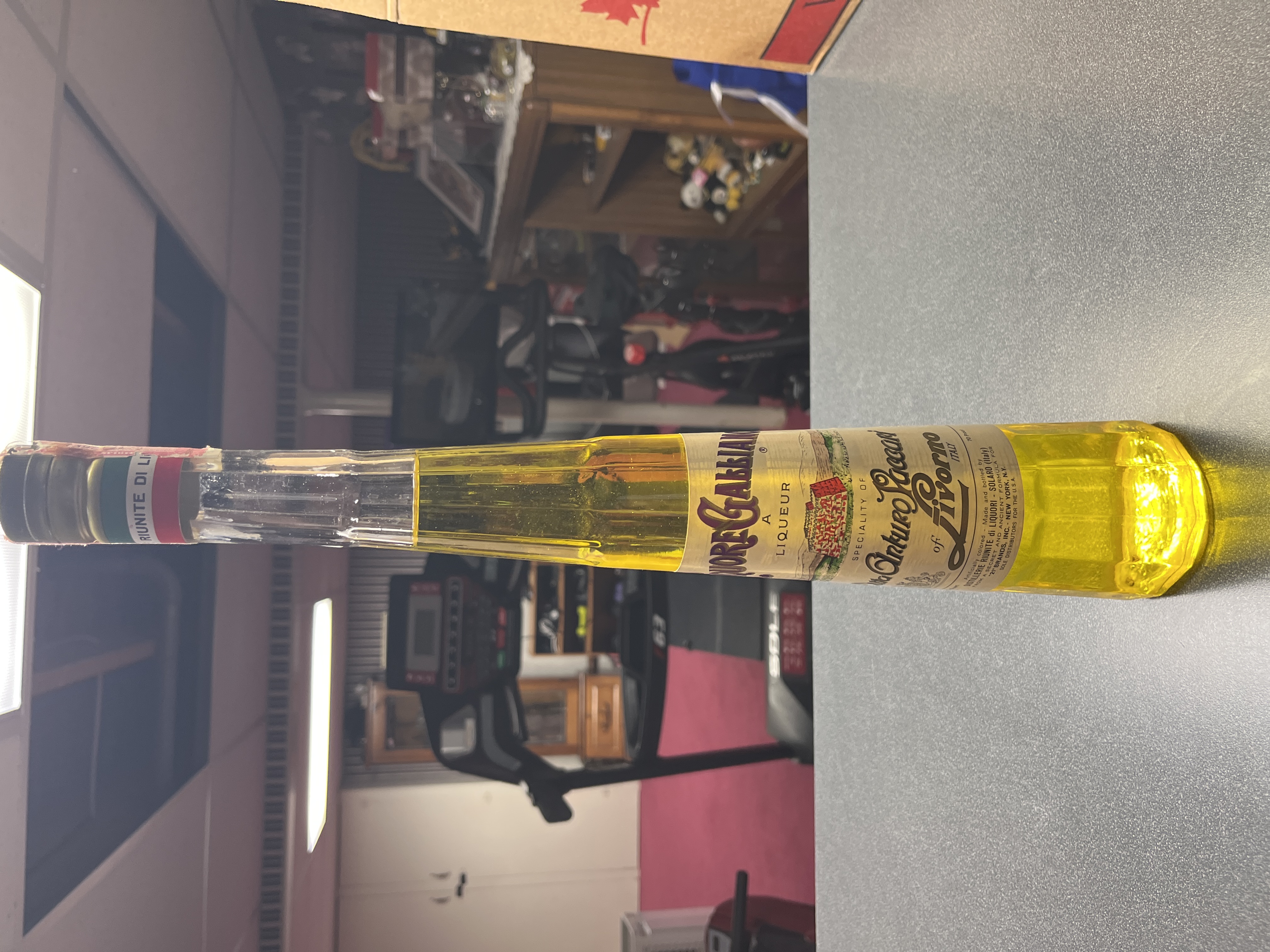 Italian Limoncello Liqueur Bottle, Capriana?