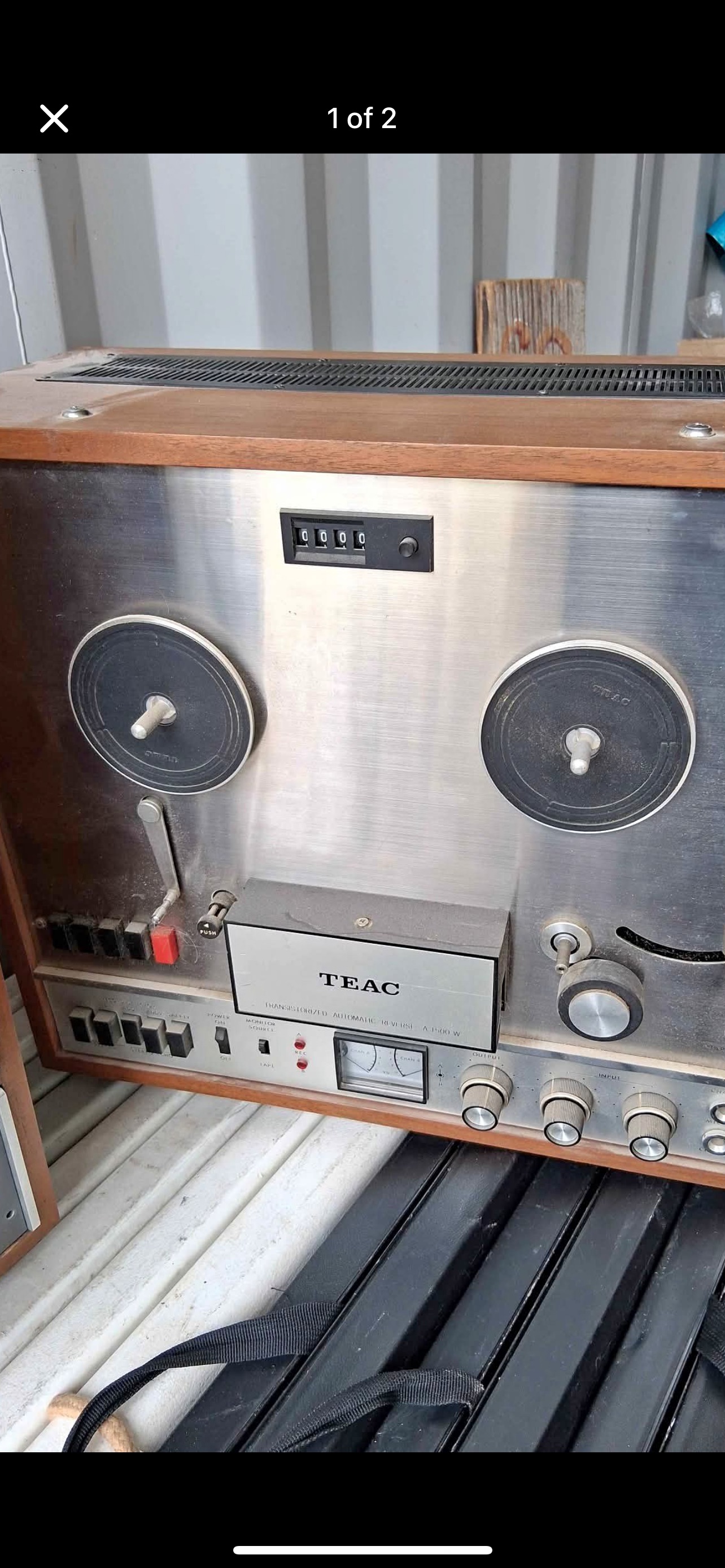 Mid-Century TEAC Reel-to-Reel Tape Recorder